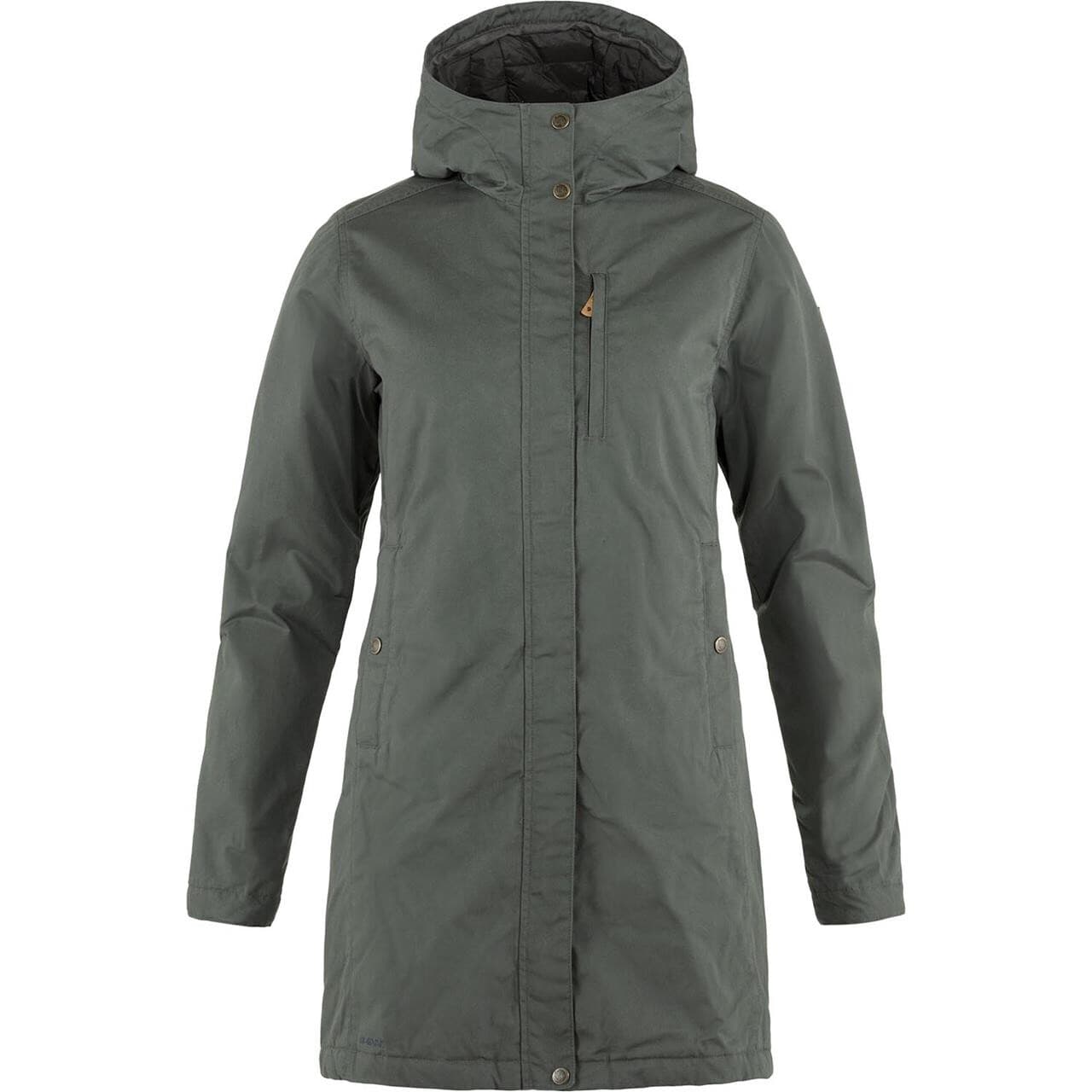 Fjällräven Womens Kiruna Padded Parka  (Grå (BASALT/050) Medium)