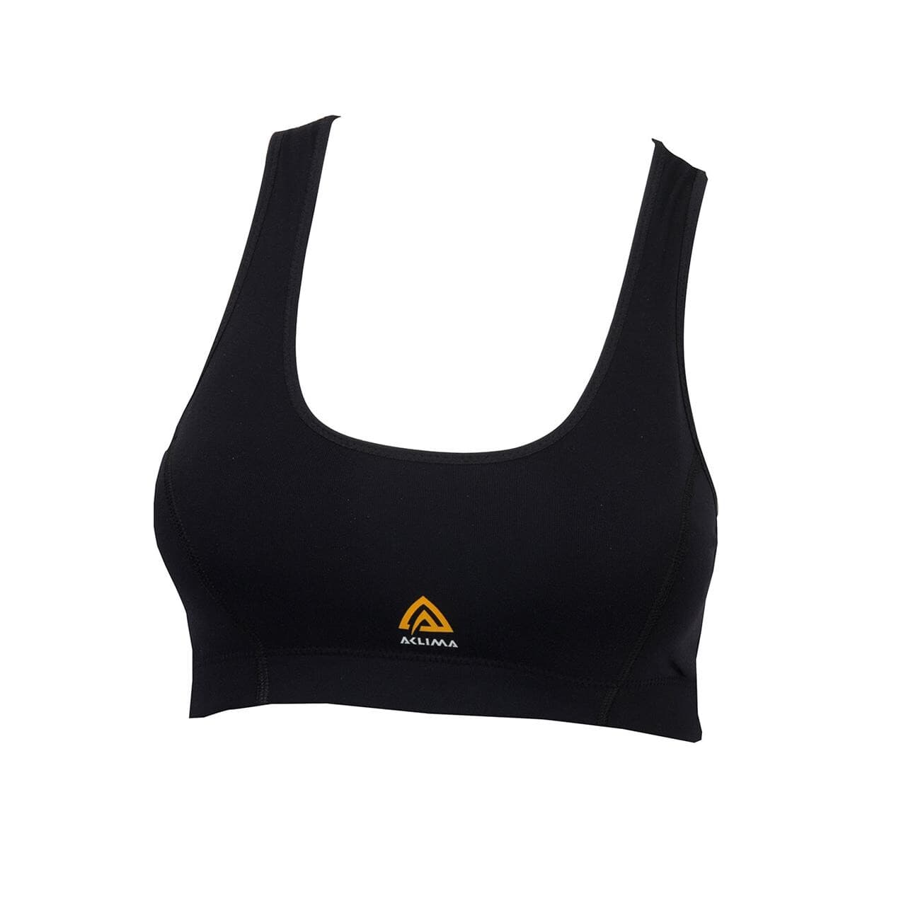 Aclima Womens HotWool 230 g Sports Top  (Sort (JET BLACK) Small)