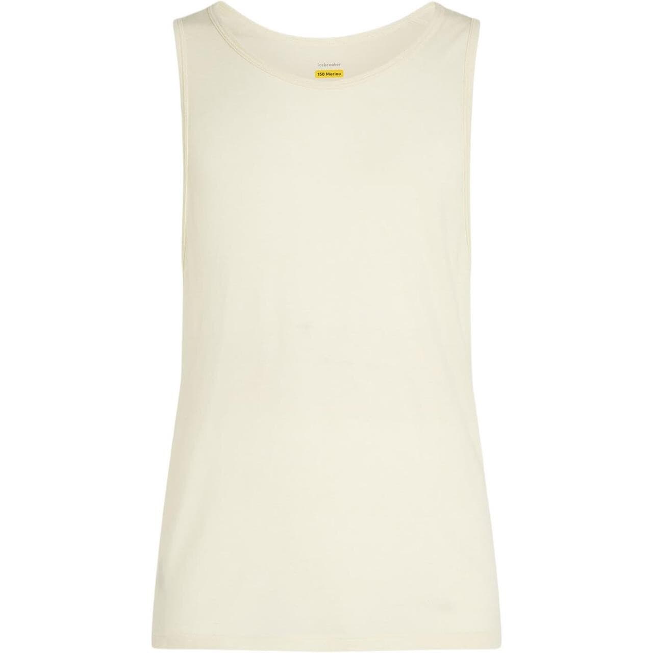 Icebreaker Mens Merino 150 Anatomica Tank (Hvid (UNDYED) Medium)