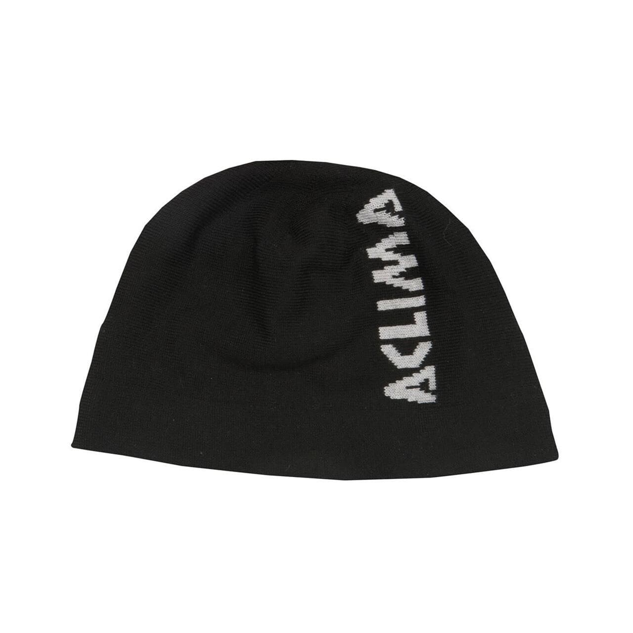 Aclima Warmwooll Jib Beanie (Sort (JET BLACK) Medium)
