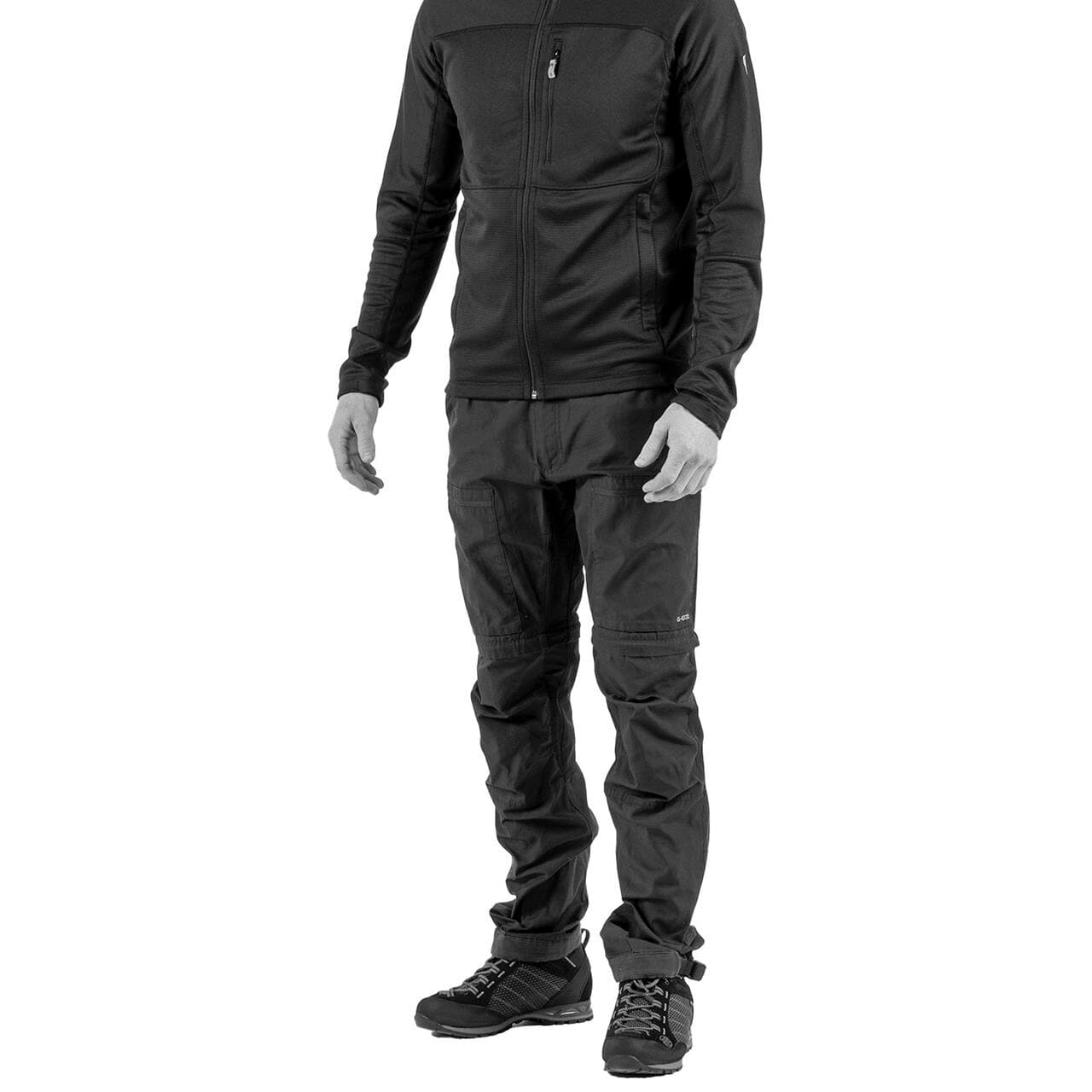 Fjällräven Mens Abisko Lite Trekking Zip-Off Trouser  (Grøn (GREEN-LAUREL GREEN/620-625) 56)