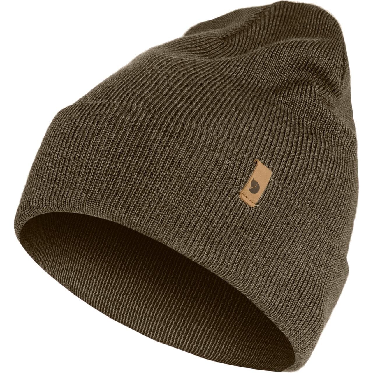 Fjällräven Classic Knit Hat (Brun (DARK OLIVE/633) One size)
