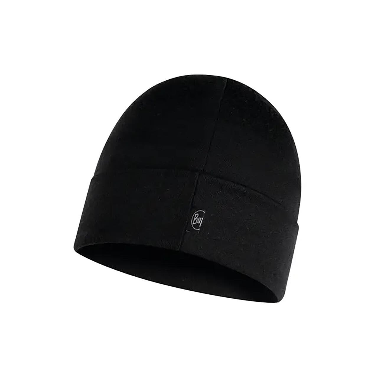 Buff Merino Heavyweight Beanie (Sort (SOLID BLACK) One size)