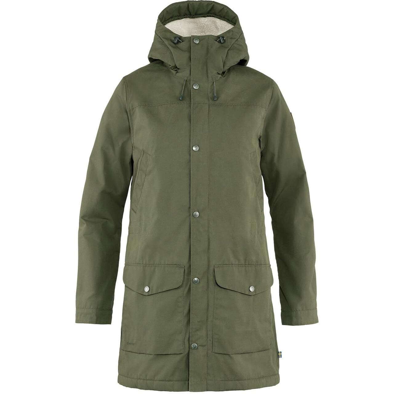 Fjällräven Womens Greenland Winter Parka  (Grøn (LAUREL GREEN/625) Small)