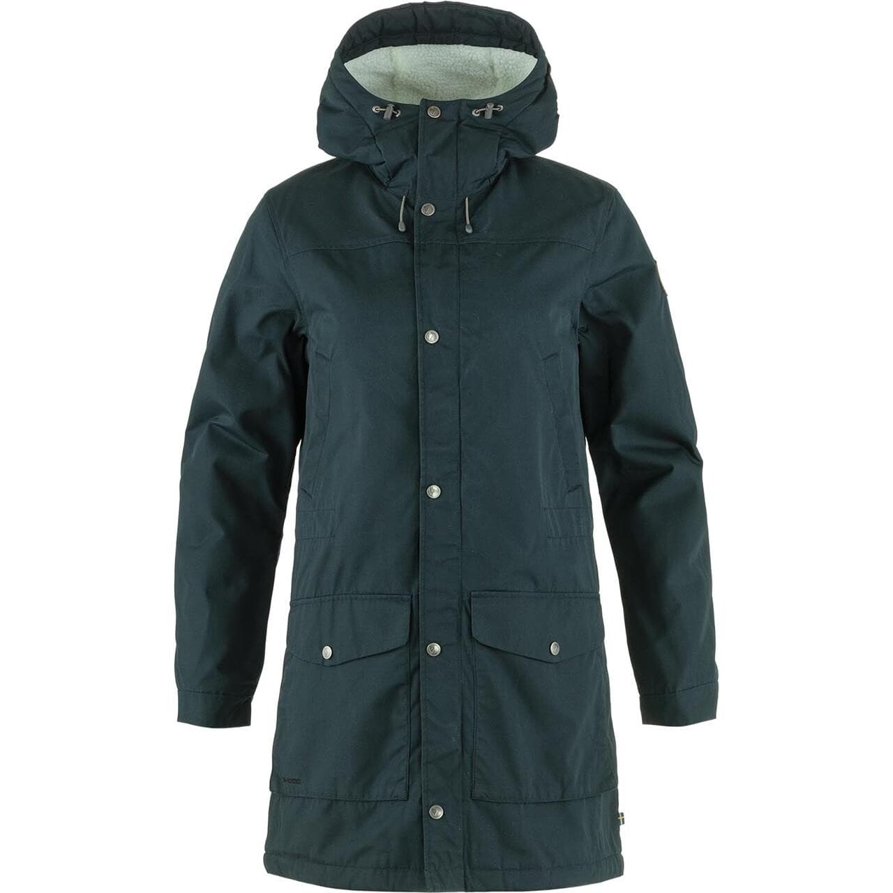 Fjällräven Womens Greenland Winter Parka  (Blå (DARK NAVY/555) X-small)