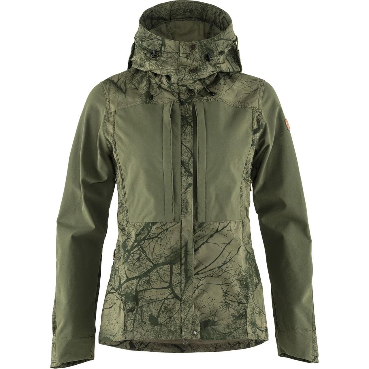 Fjällräven Womens Keb Jacket  (Grøn (GREEN CAMO-LAUREL GRN/626-625) X-large)