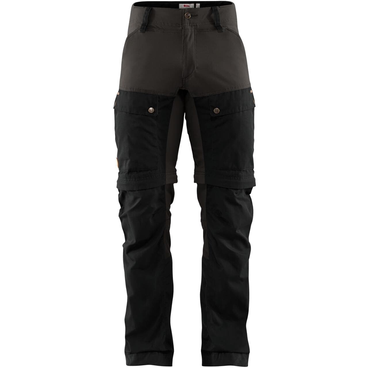 Fjällräven Mens Keb Gaiter Trousers  (Sort (BLACK-STONE GREY/550-018) 52)