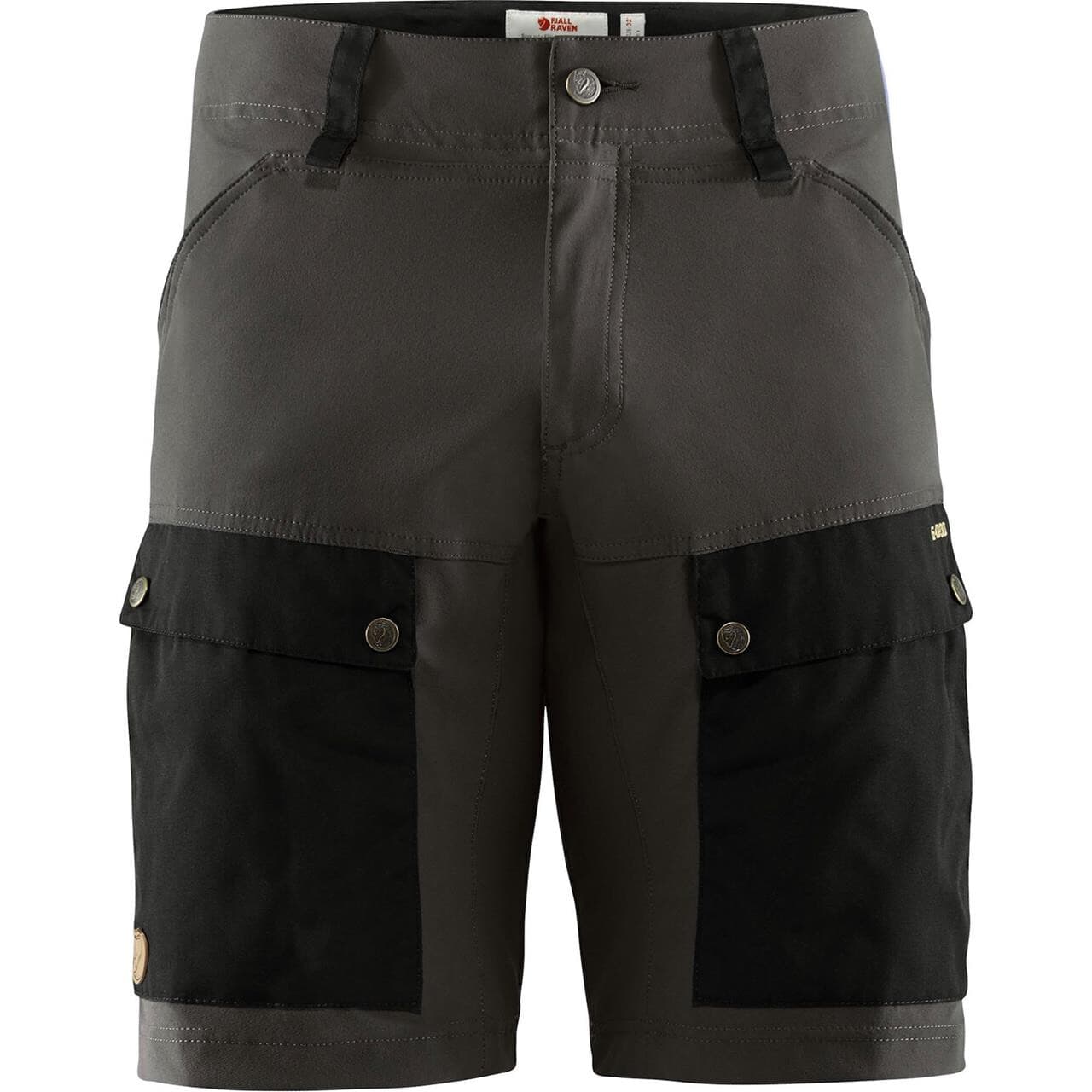 Fjällräven Mens Keb Shorts  (Sort (BLACK-STONE GREY/550-018) 44)