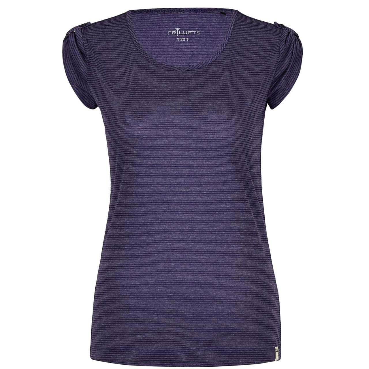 Frilufts Womens Trani T-shirt  (Lilla (MULBERRY PRPL/CHALK VIOLET STR) Small)