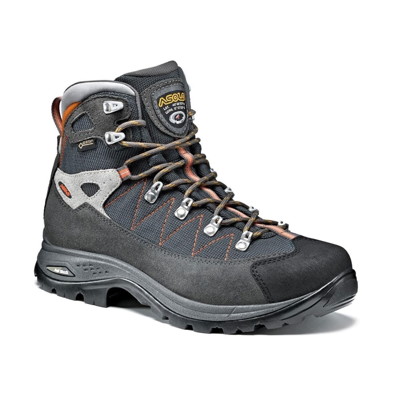 Asolo Mens Finder GV  (Grå (GRAPHITE/GUNMETAL/FLAME) 47,5)