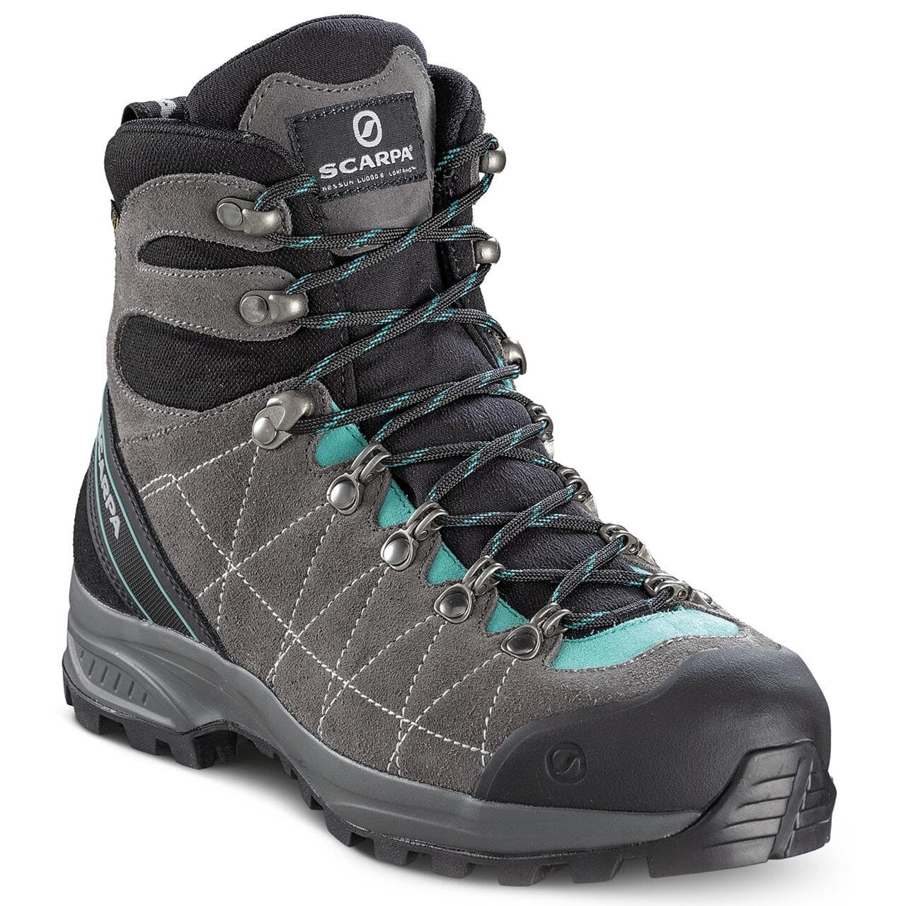 Scarpa Womens R-evo(lution) GTX (Grå (TITANIUM/GREEN BLUE) 37)