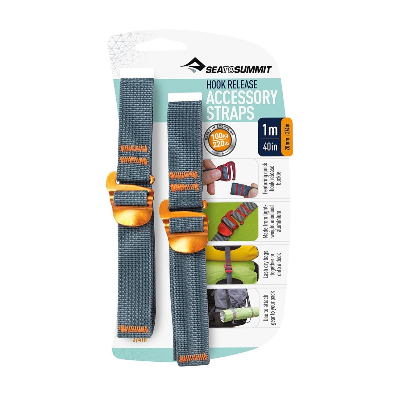 Sea to Summit Accessory Hook Straps (100CM)