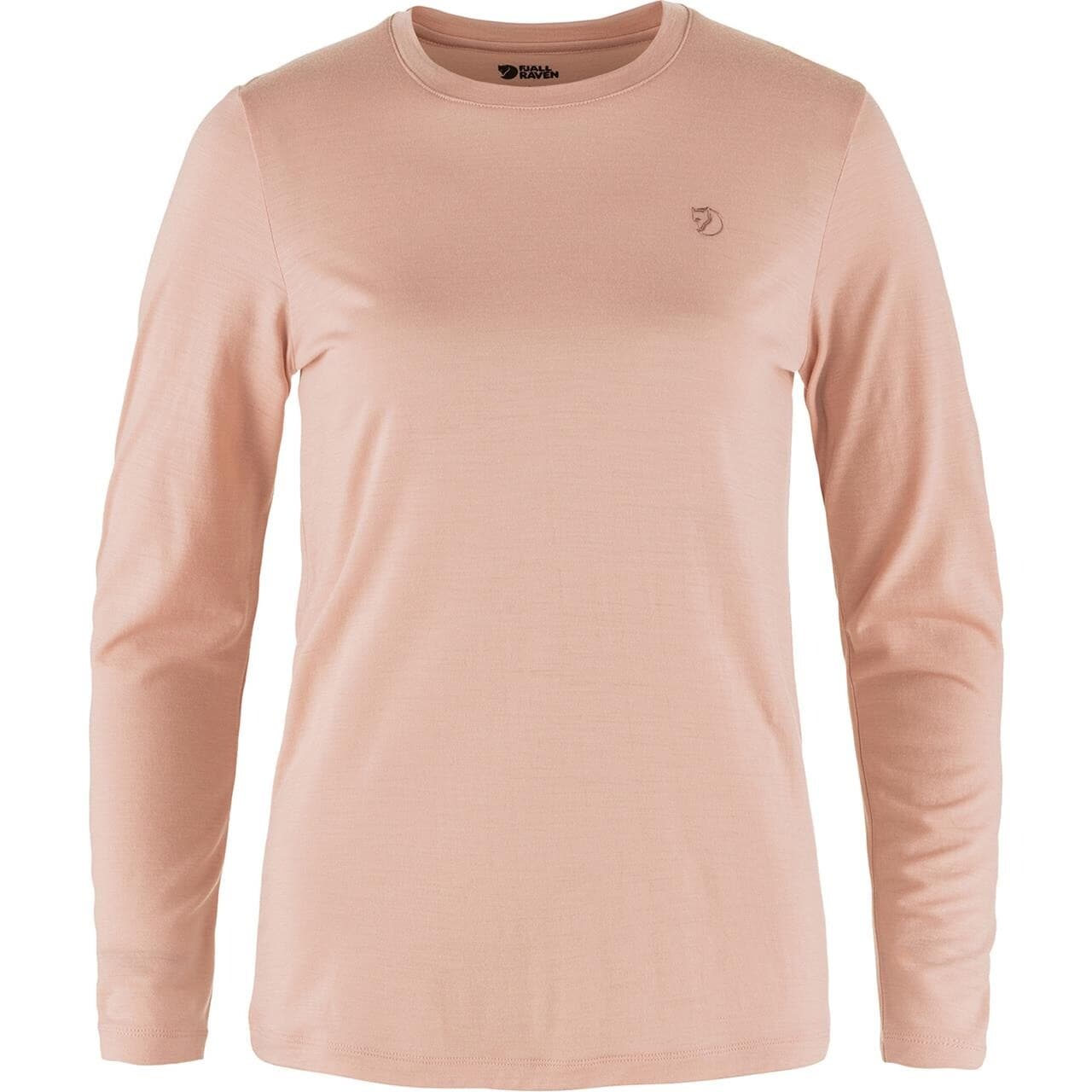 Fjällräven Womens Abisko Wool L/S  (Lyserød (CHALK ROSE/302) X-large)