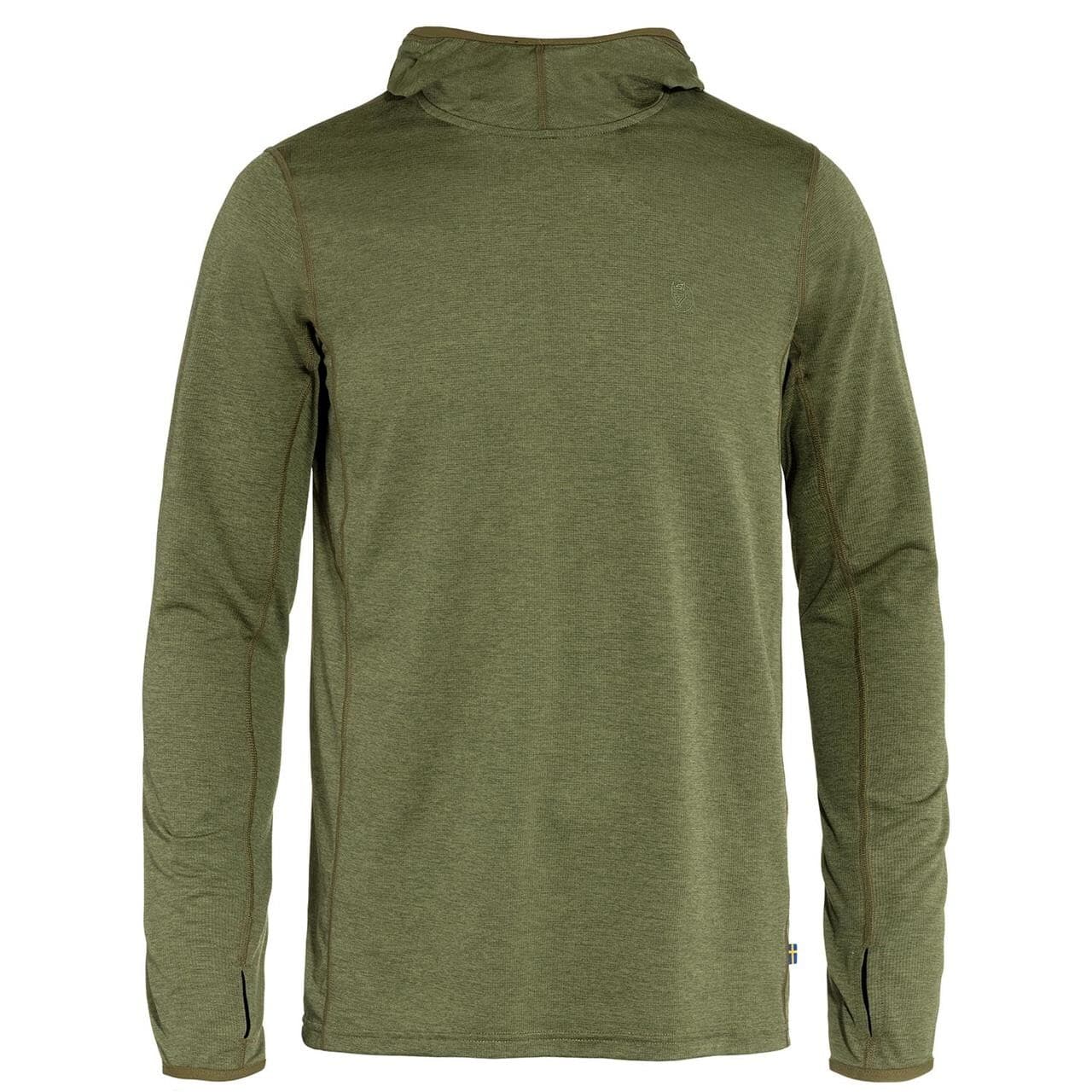 Fjällräven Mens Abisko Sun-hoodie  (Grøn (GREEN/620) Small)