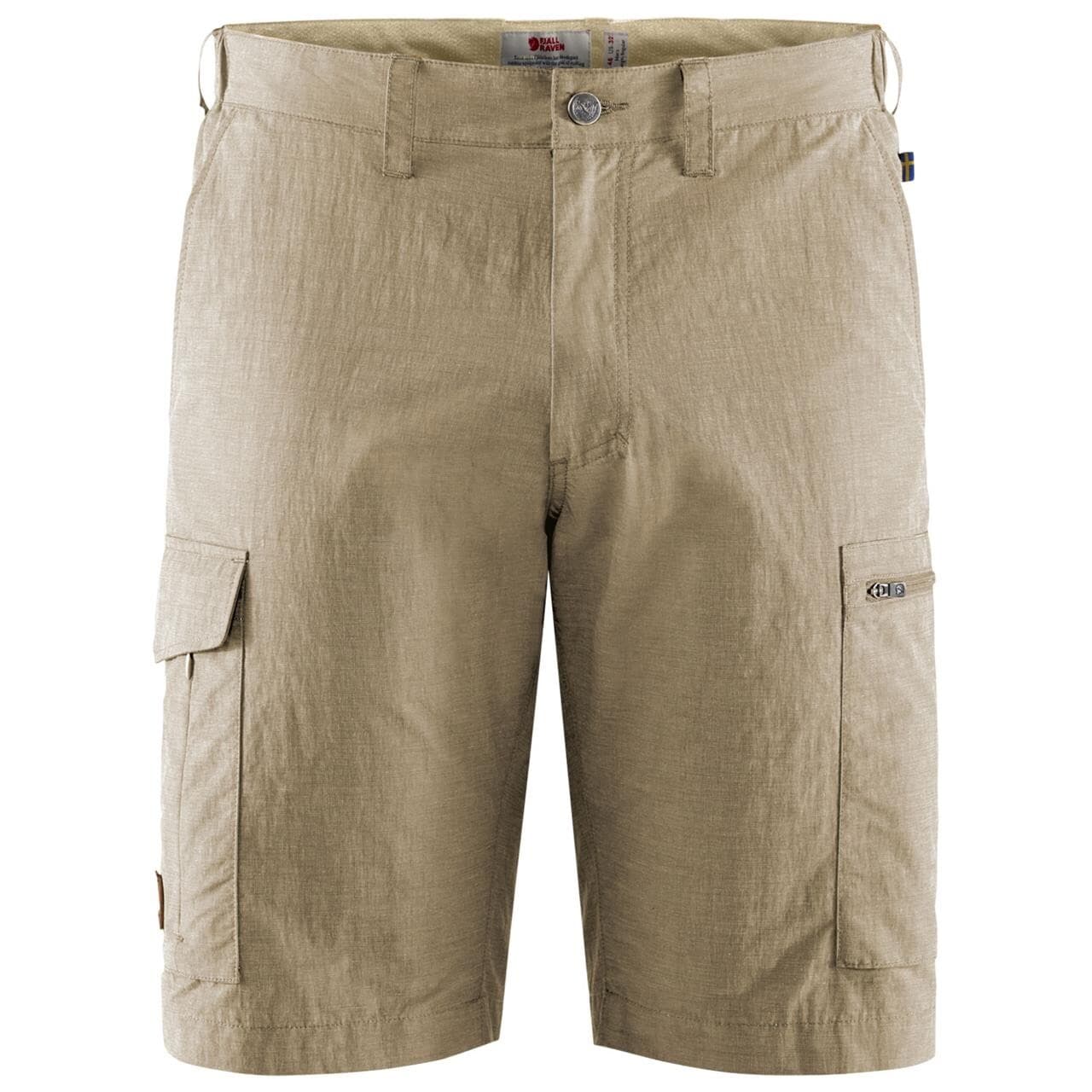 Fjällräven Mens Travellers Mt Shorts  (Beige (LIGHT BEIGE/191) 54)