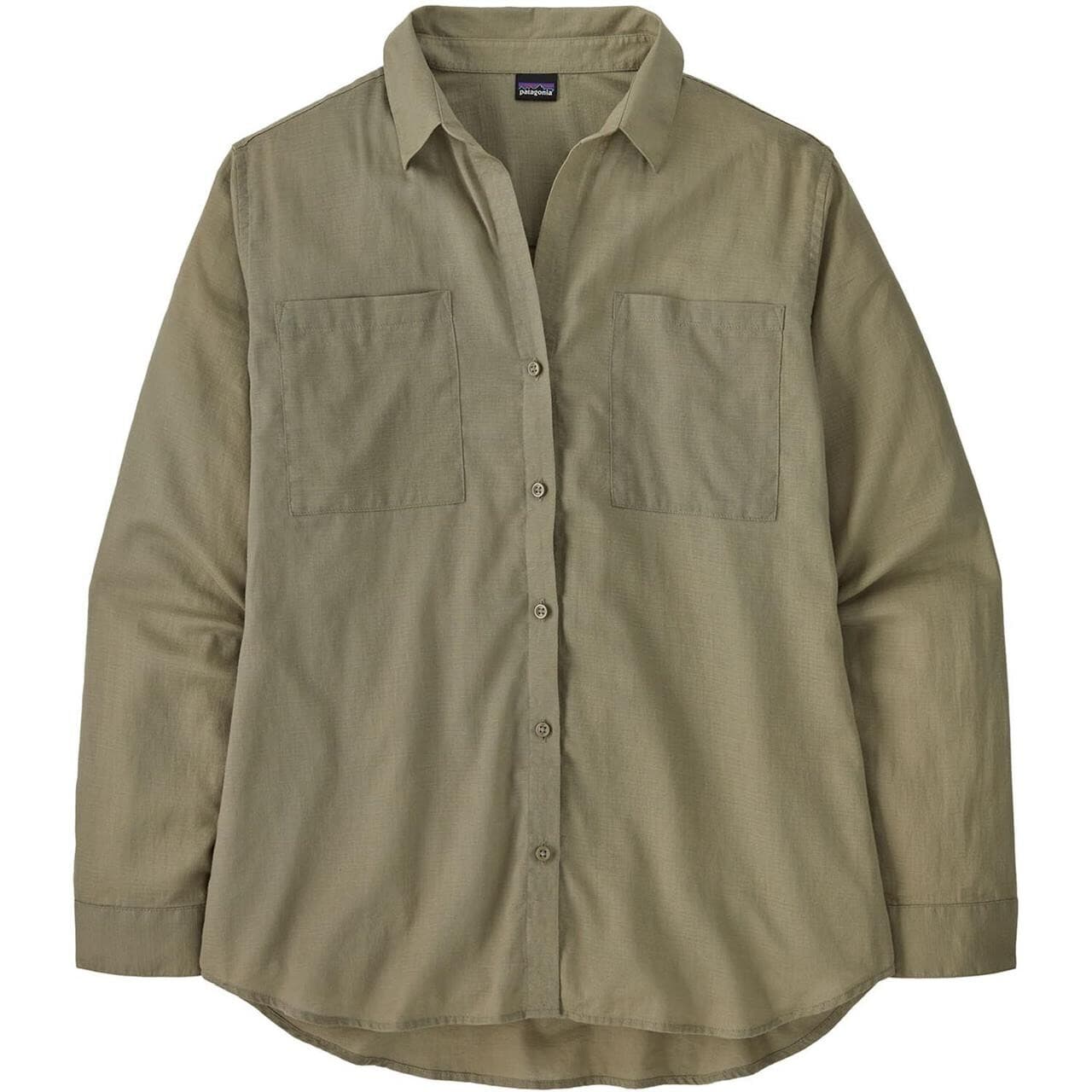 Patagonia Womens LW A/C Buttondown  (Grøn (RIVER ROCK GREEN) Small)