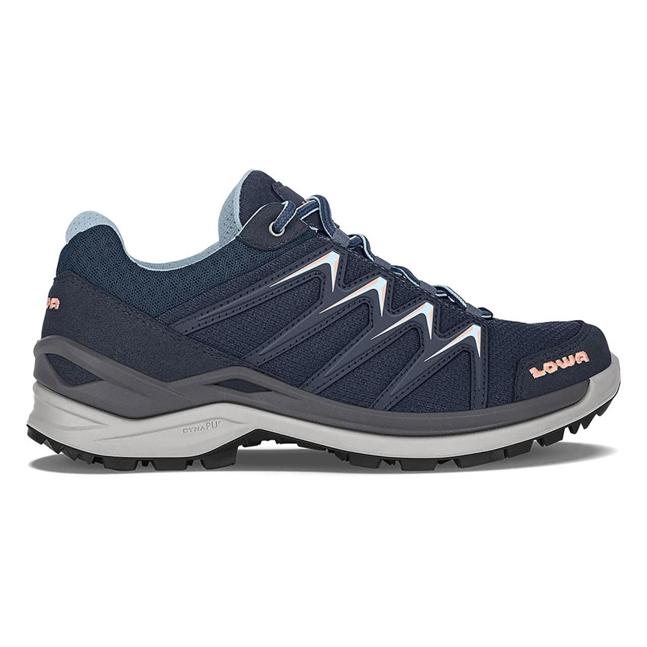 Lowa Womens Innox Pro GTX Lo  (Blå (NAVY/SALMON) 42)