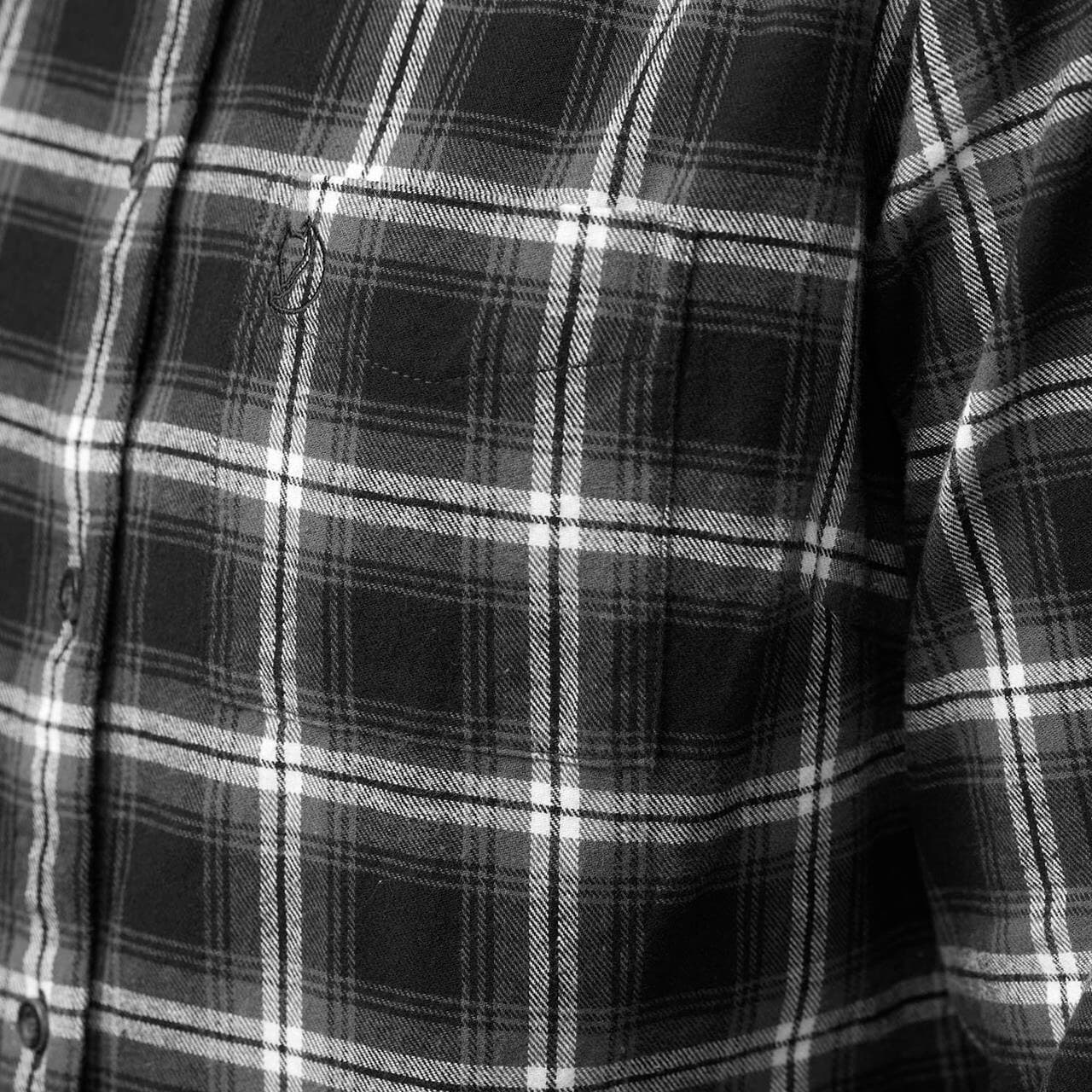Fjällräven Womens Övik L/S Flannel Shirt  (Rød (MESA PURPLE-FOG/410-021) X-small)