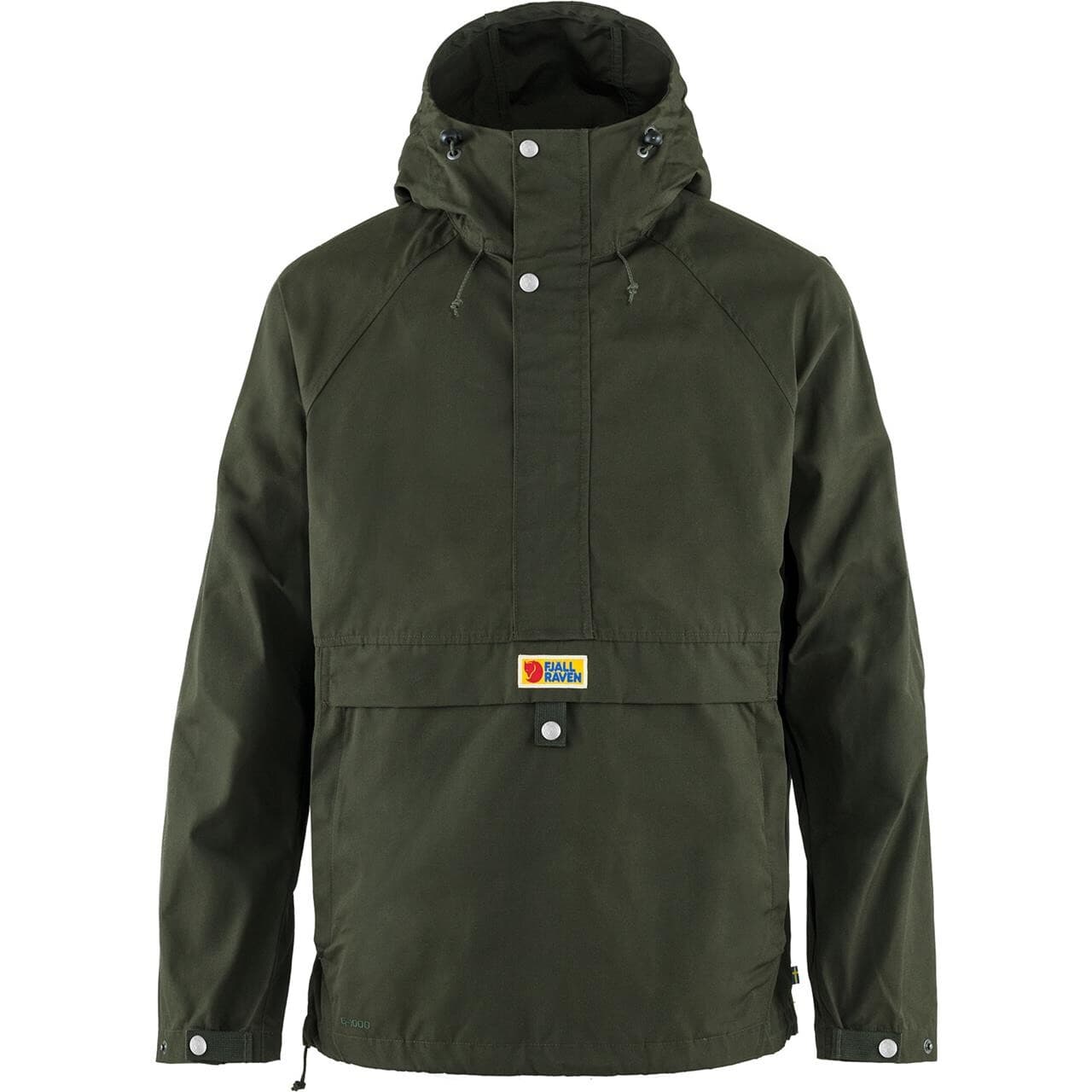 Fjällräven Mens Vardag Anorak  (Grøn (DEEP FOREST/662) Small)