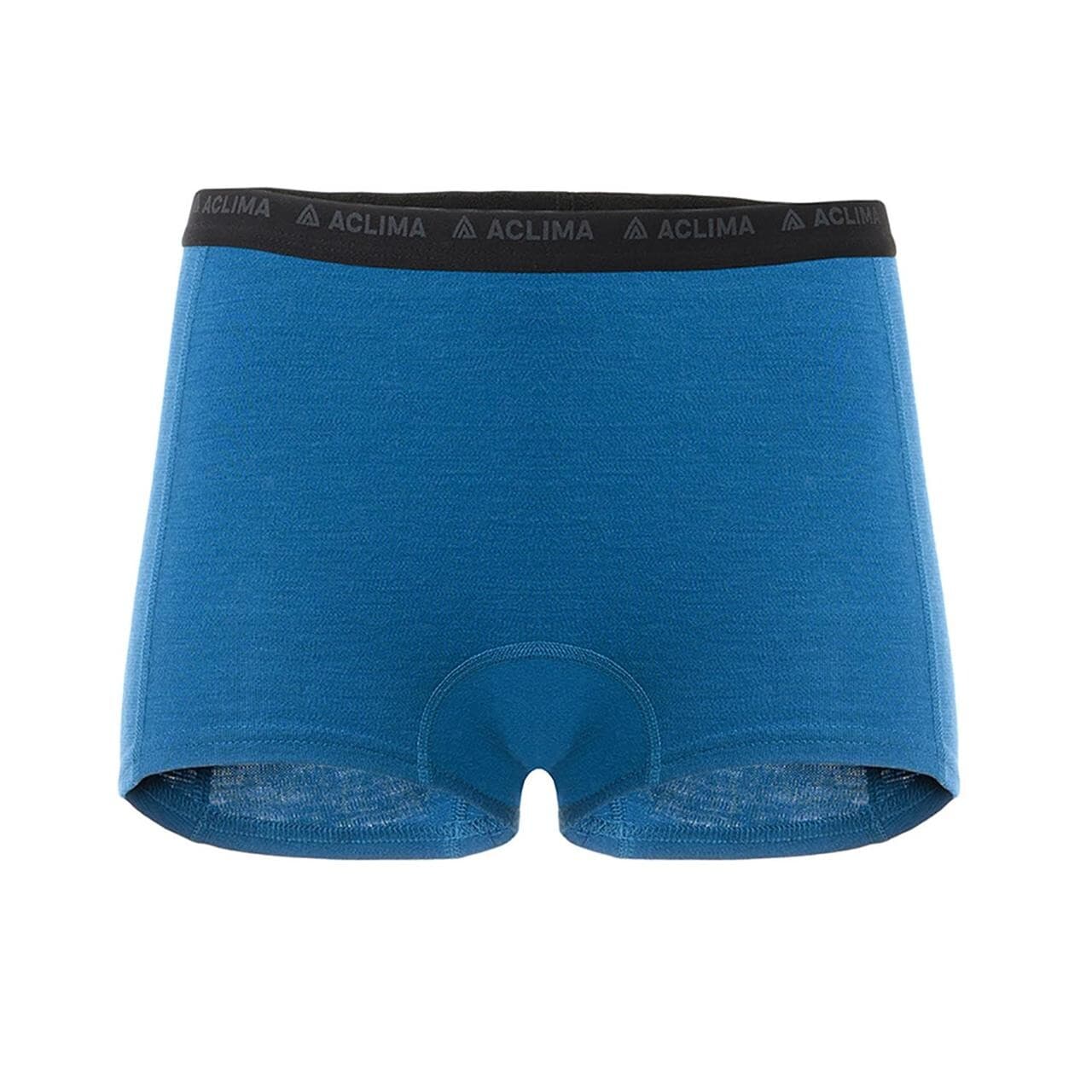 Aclima Womens WarmWool Boxer Shorts  (Blå (CORSAIR) X-large)