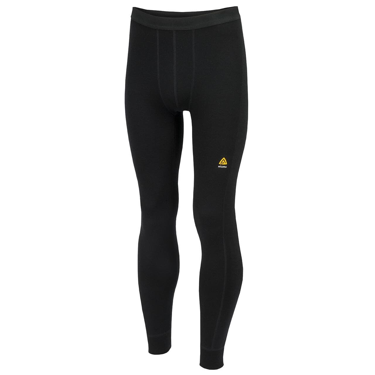 Aclima Mens WarmWool Longs  (Sort (JET BLACK) Large)