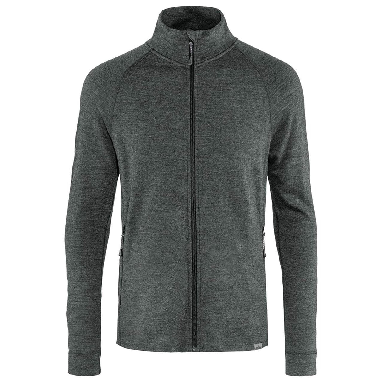 Tierra Mens Templet Midlayer Jacket 2020 model (Grå (BLACK MELANGE) Small)
