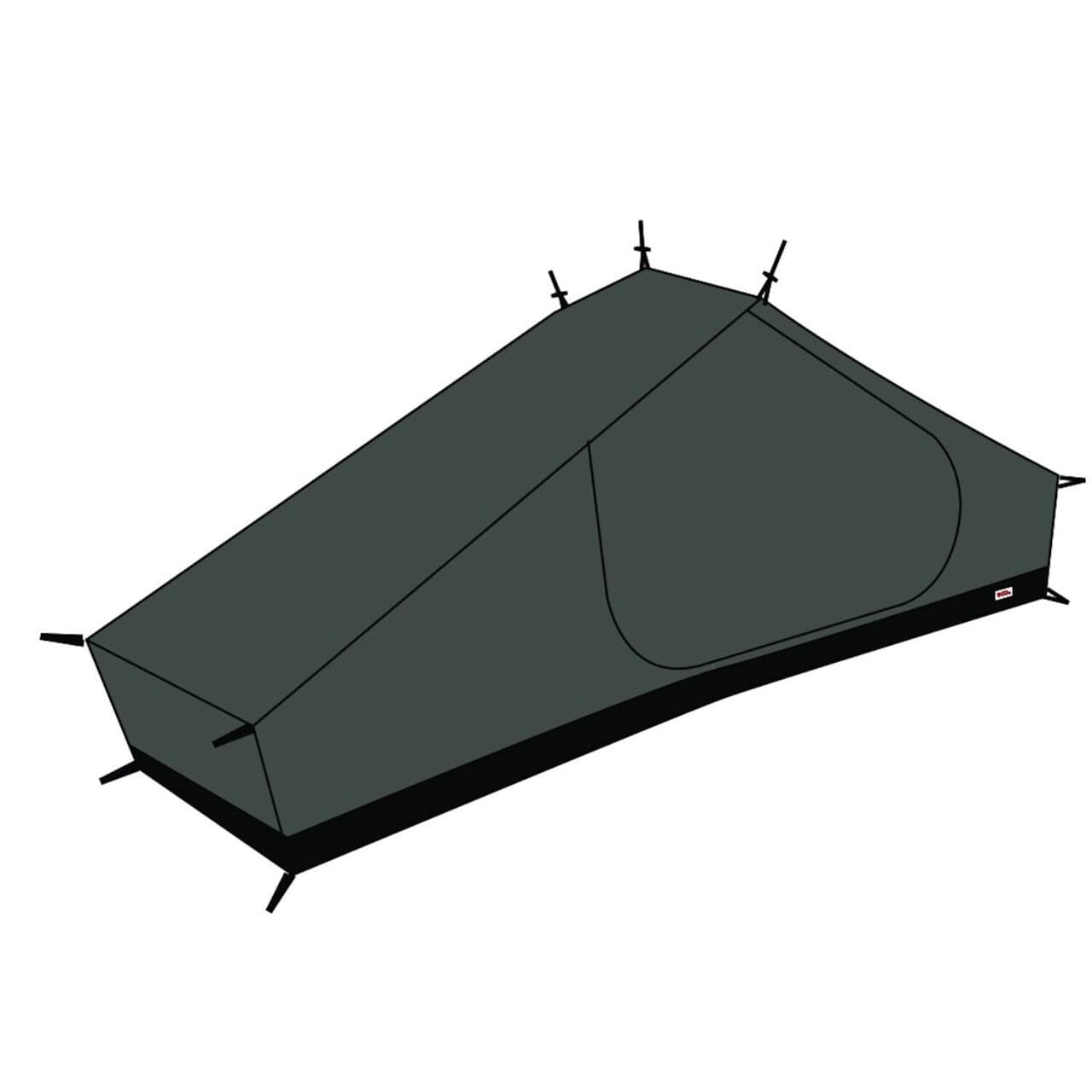 Fjällräven Mesh Inner Tent Lite 1 (Sort (BLACK/550))