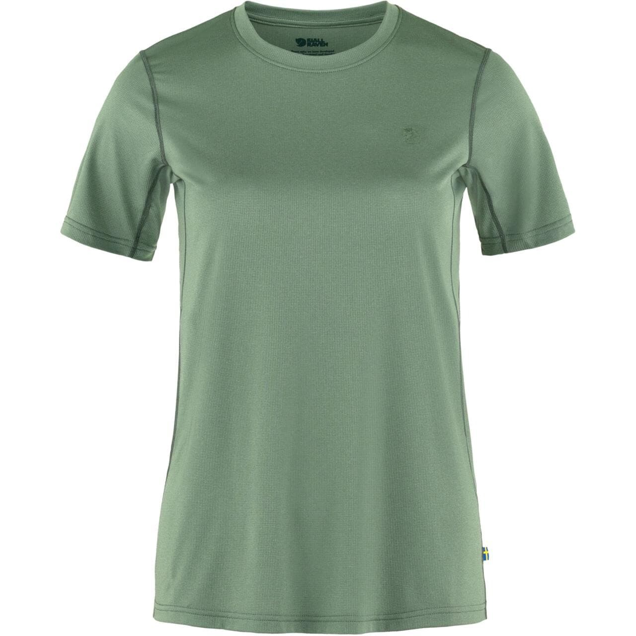 Fjällräven Womens Abisko Day Hike S/S  (Grøn (PATINA GREEN/614) X-small)