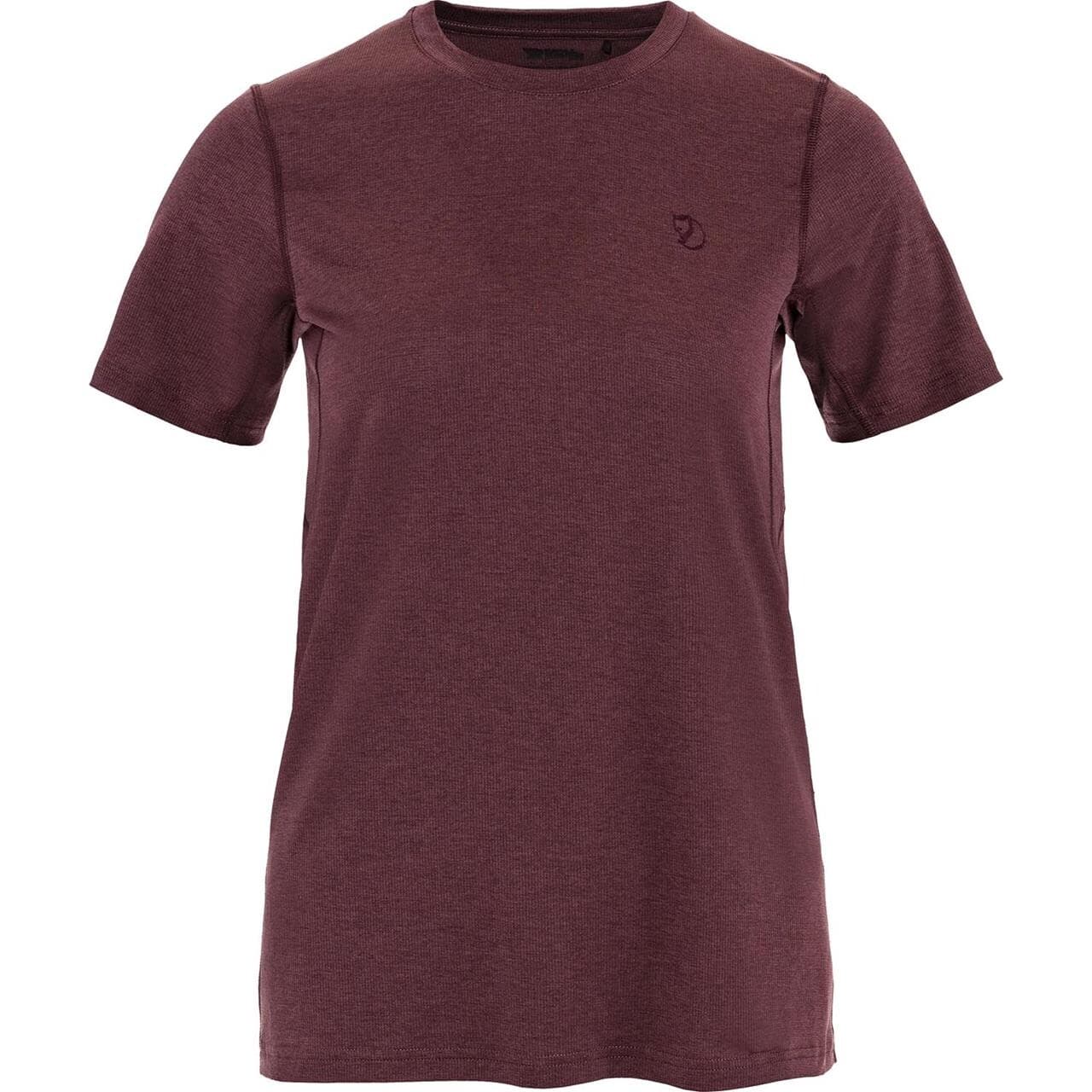 Fjällräven Womens Abisko Day Hike S/S  (Rød (PORT/357) Large)