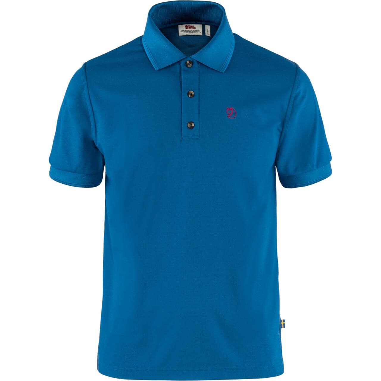 Fjällräven Mens Crowley Pique Shirt  (Blå (ALPINE BLUE/538) X-small)