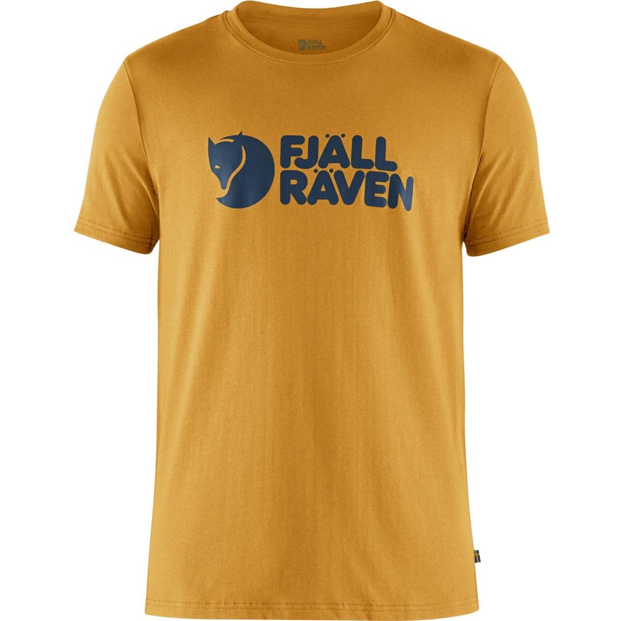 Fjällräven Mens Fjällräven Logo T-shirt  (Gul (OCHRE/160) X-large)