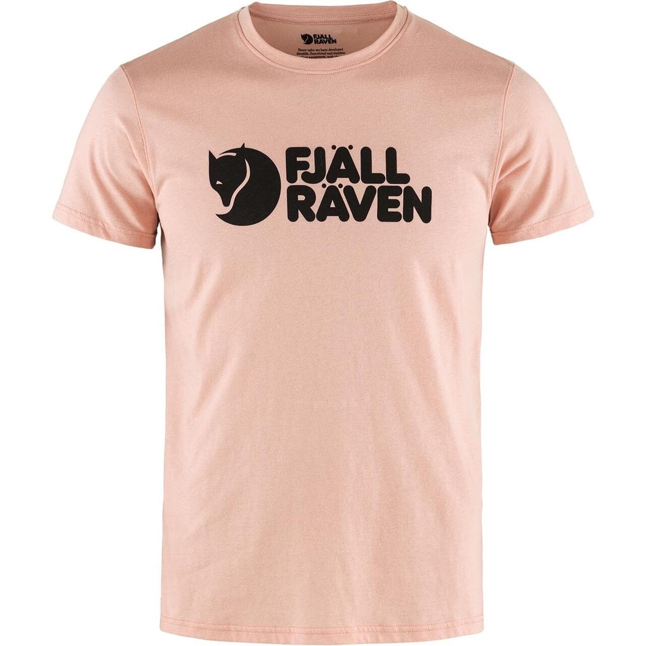 Fjällräven Mens Fjällräven Logo T-shirt  (Lyserød (CHALK ROSE/302) XX-large)