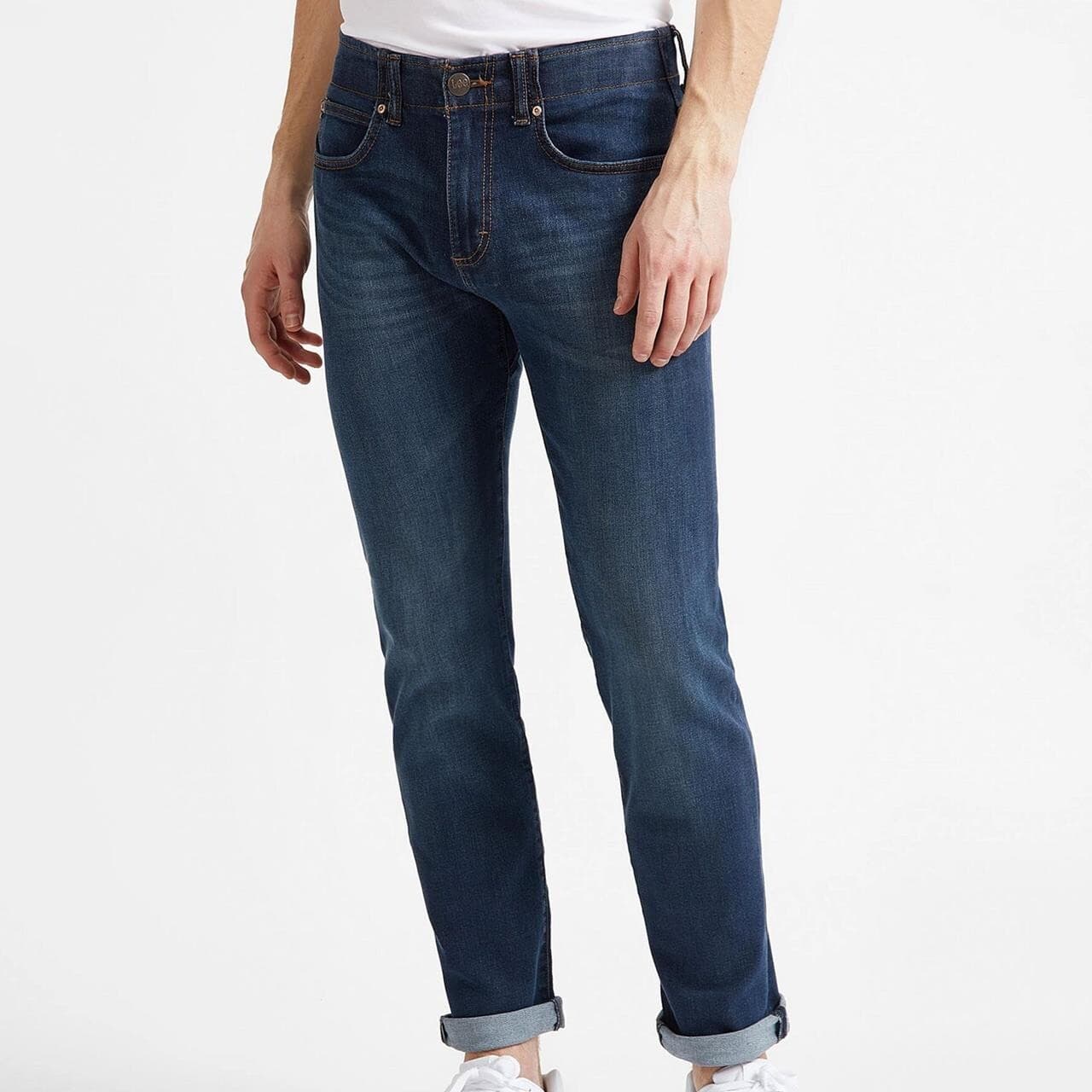 Lee Mens Slim Fit MVP  (Blå (ARISTOCRAT) W38-L34)