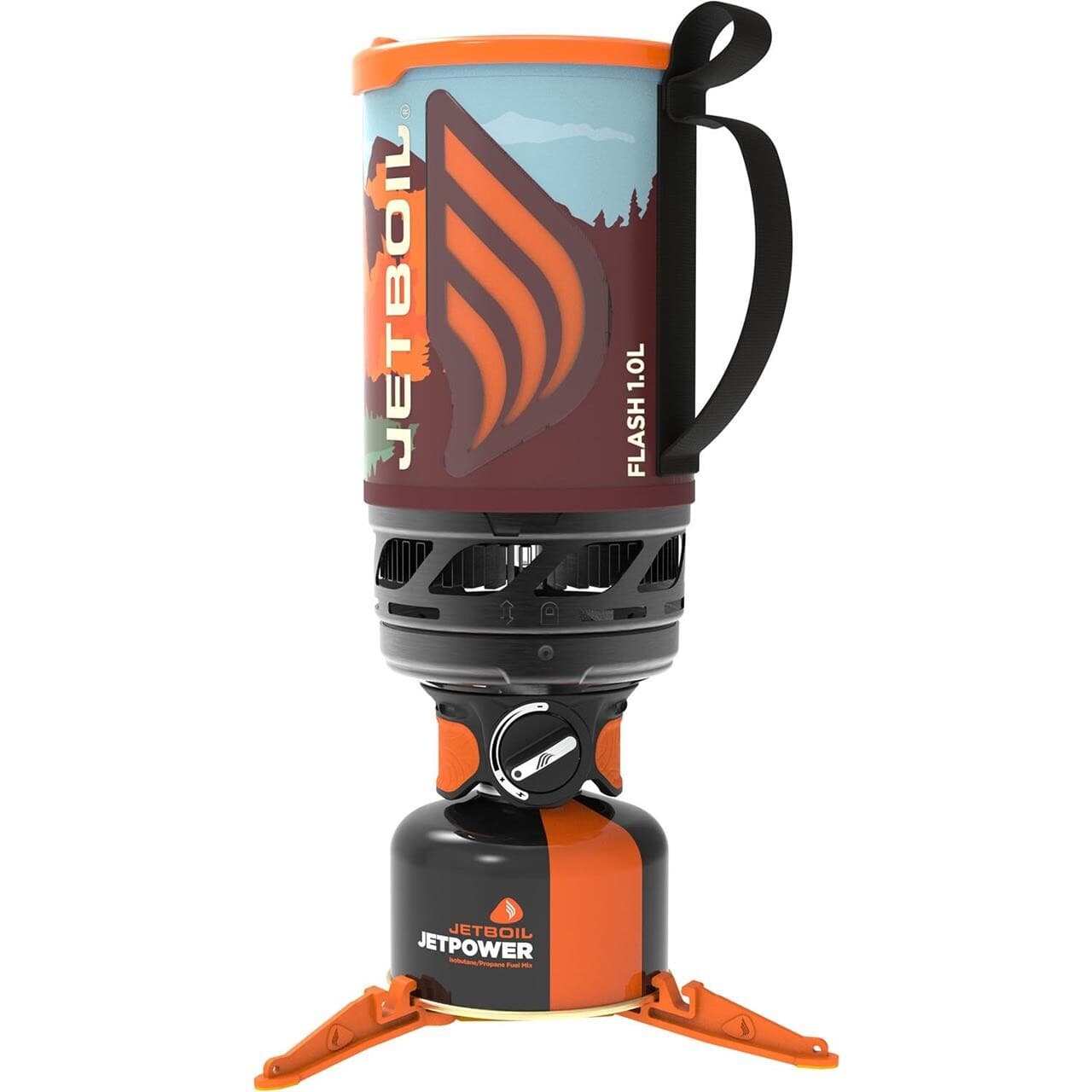 Jetboil Flash 1,0L Cooking System (Brun (MOUNTAINSCAPE))