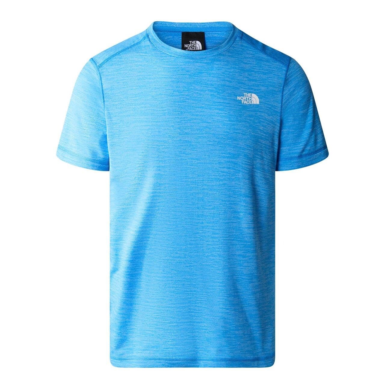 The North Face Mens Lightning S/S Tee (Blå (SUPER SONIC BLUE WHITE HEATHER) Small)