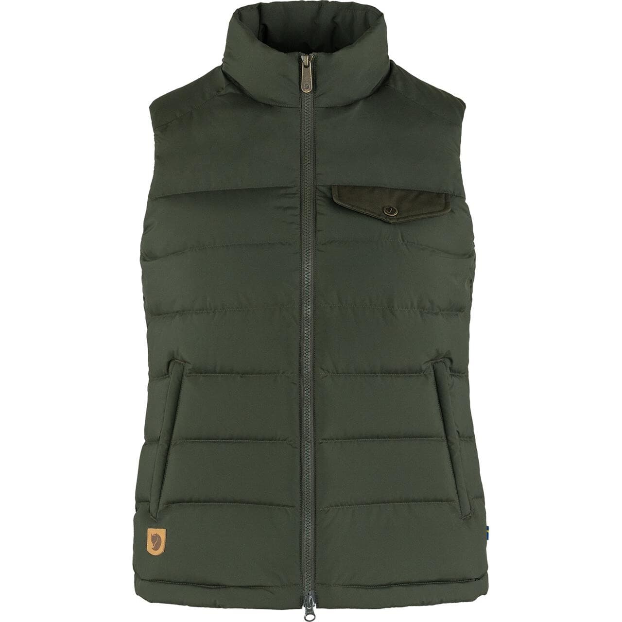 Fjällräven Womens Greenland Down Liner Vest  (Grøn (DEEP FOREST/662) Small)