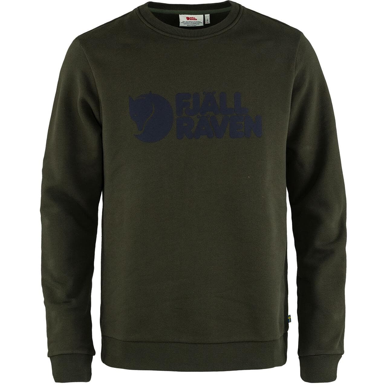 Fjällräven Mens Fjällräven Logo Sweater  (Grøn (DEEP FOREST/662) XX-large)