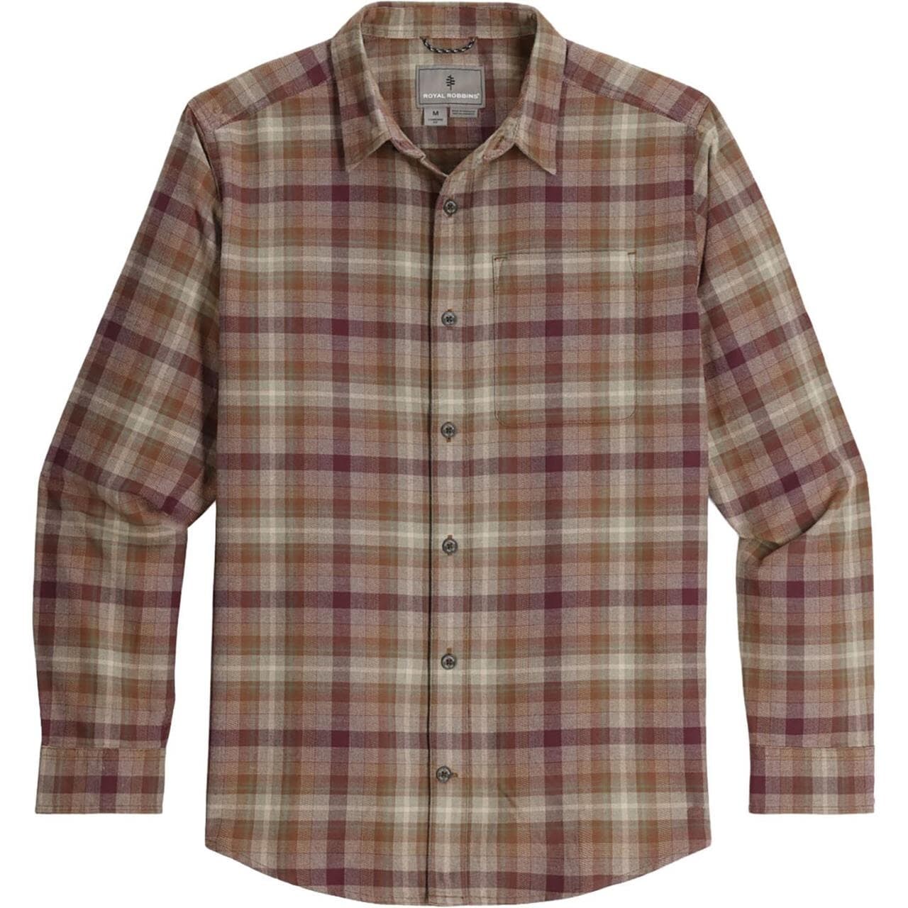 Royal Robbins Mens Lieback Organic Cotton Flannel L/S  (Large)