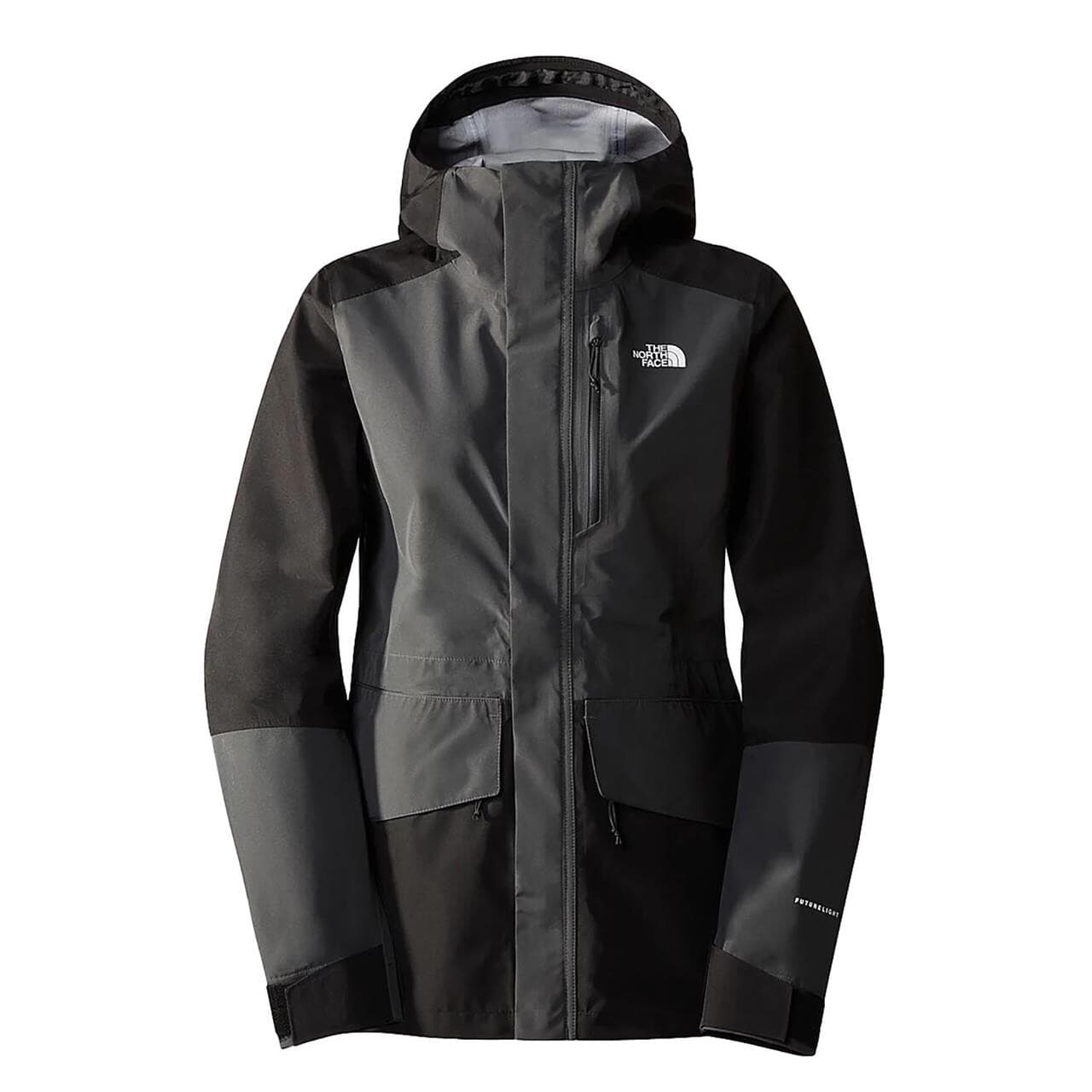 The North Face Womens Dryzzle Alleather Futurelight Jkt (Grå (ASPHALT GREY/TNF BLACK) Small)