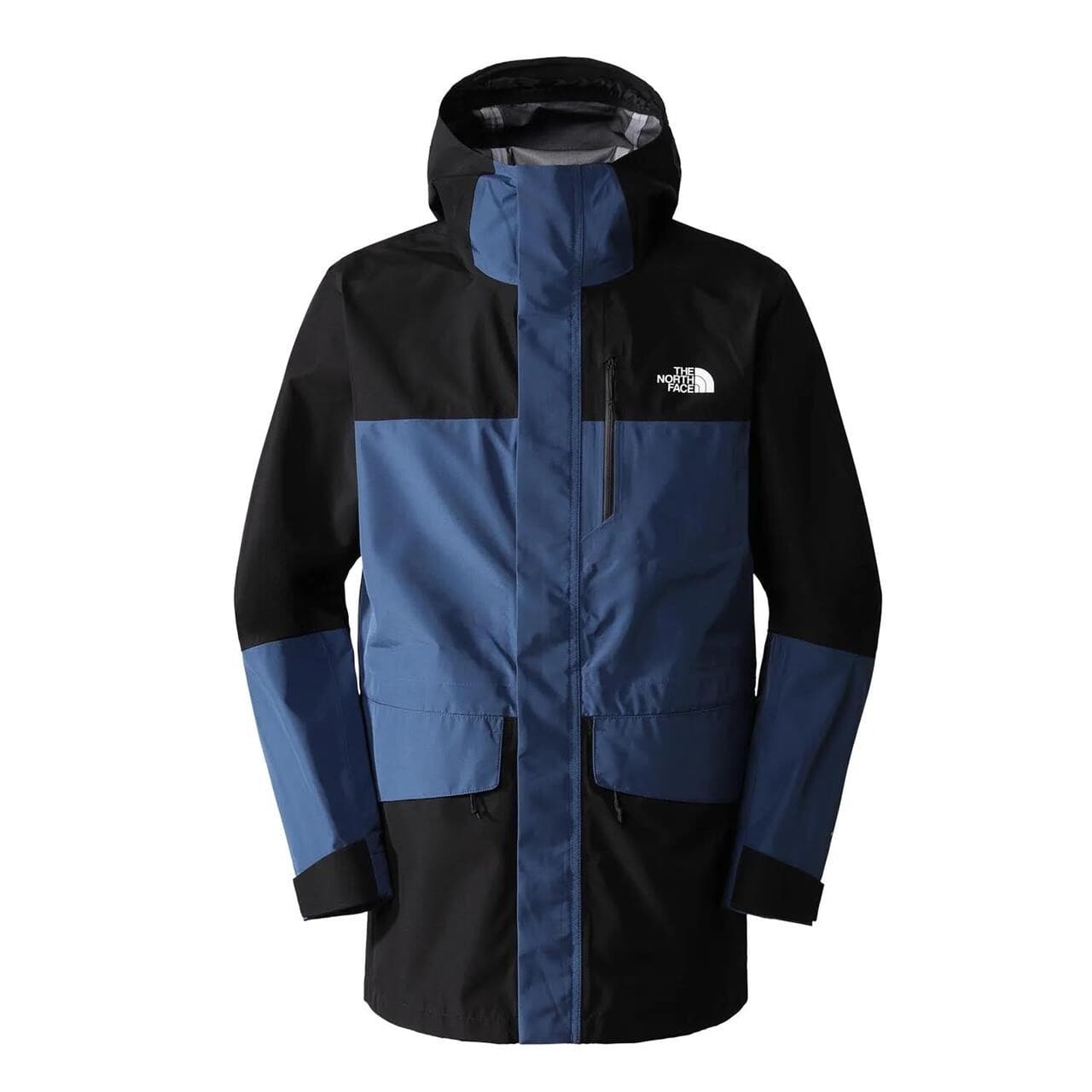 The North Face Mens Dryzzle All Weather Futurelight Jkt  (Blå (SHADY BLUE/TNF BLACK) Small)