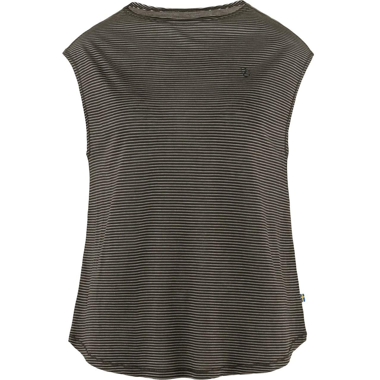 Fjällräven Womens High Coast Cool T-shirt  (Grå (DARK GREY/030) Large)