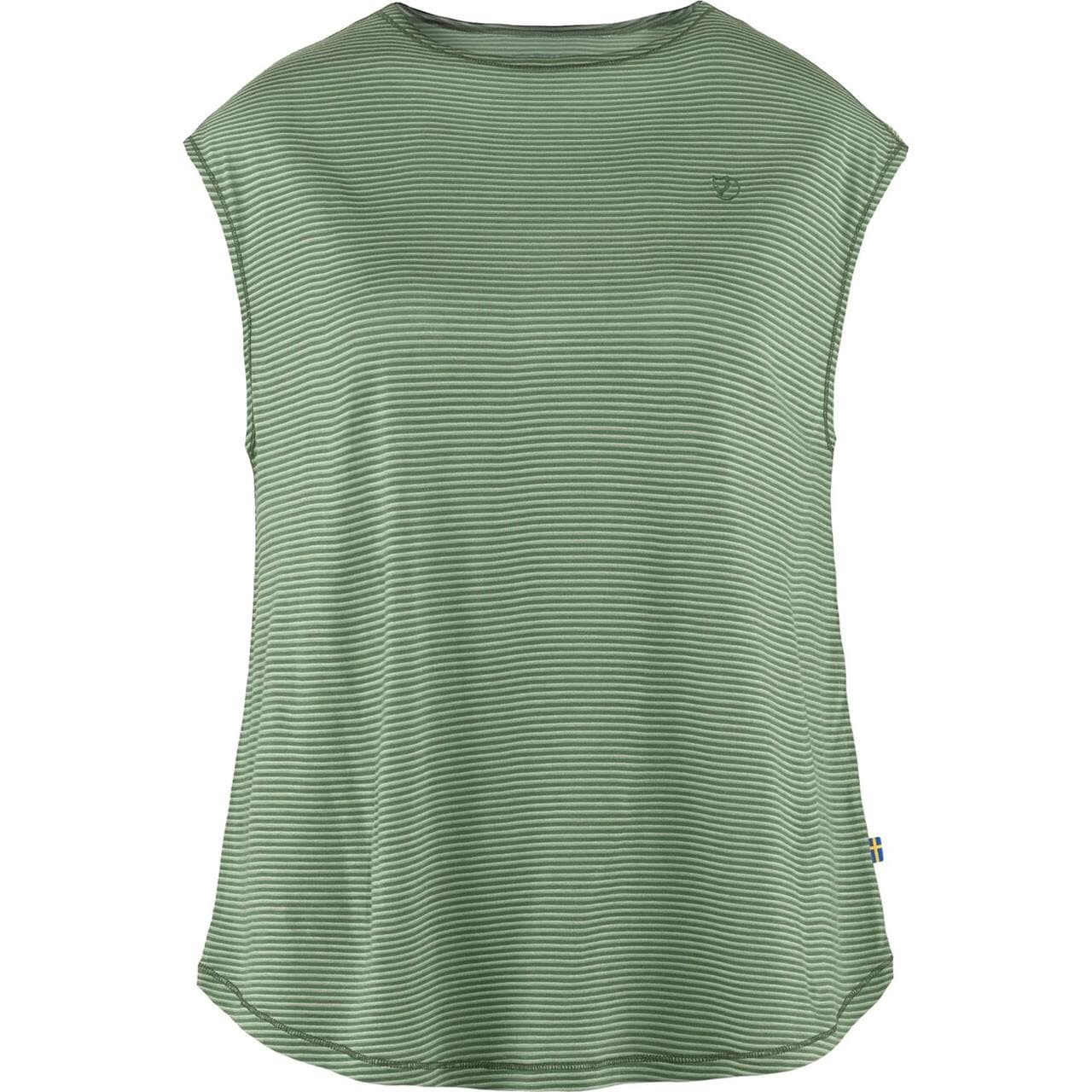 Fjällräven Womens High Coast Cool T-shirt  (Grøn (PATINA GREEN/614) Medium)