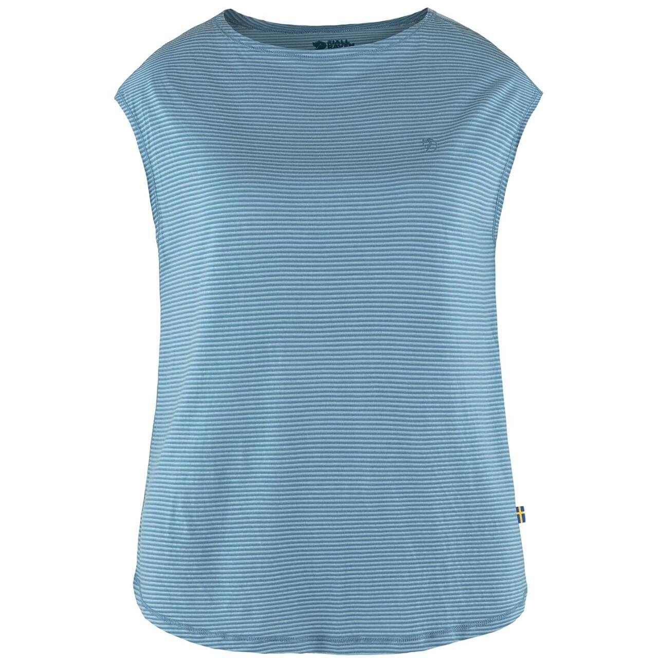 Fjällräven Womens High Coast Cool T-shirt  (Blå (DAWN BLUE/543) Medium)