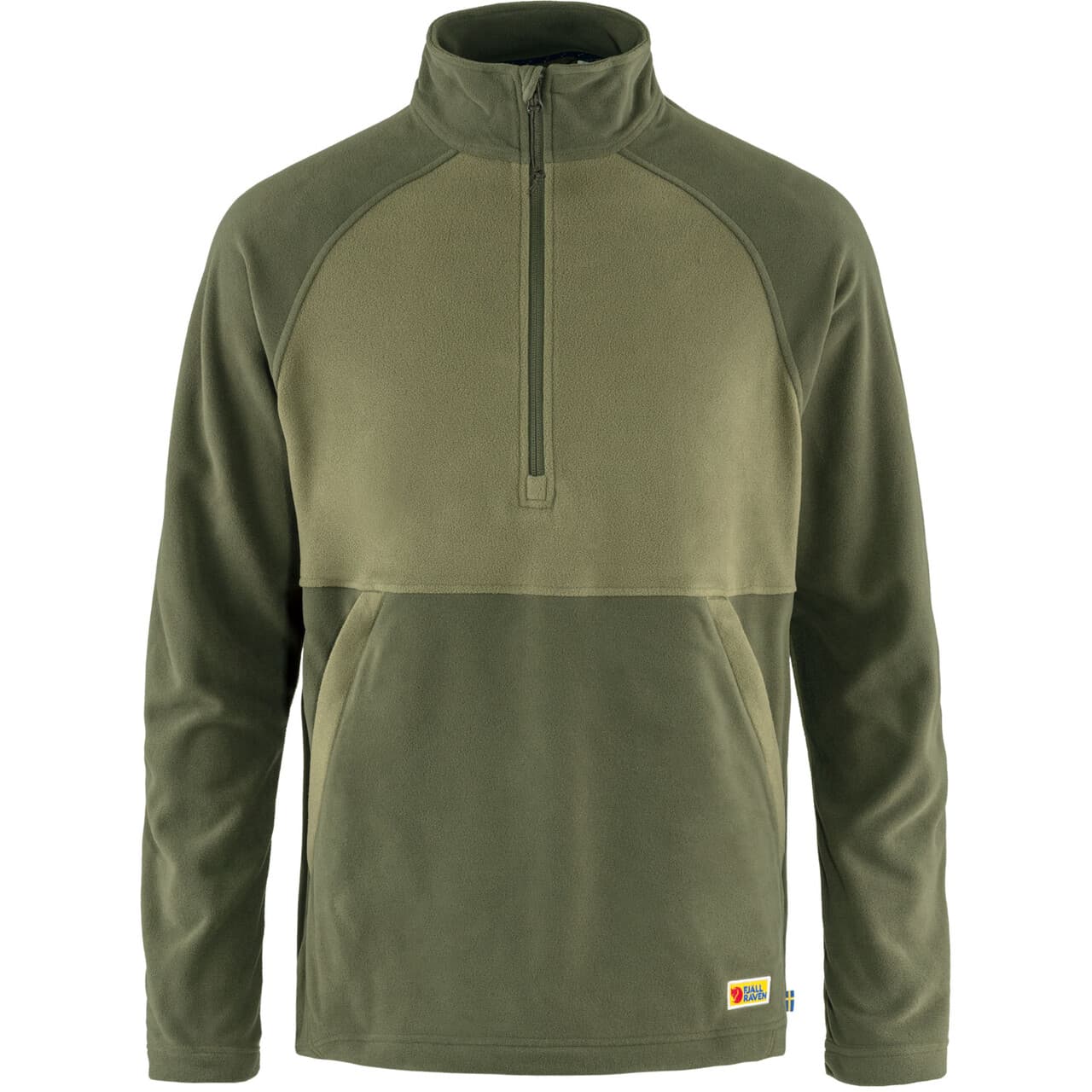 Fjällräven Mens Vardag Lite Fleece  (Grøn (LAUREL GREEN-LT OLIVE/625-622) Medium)