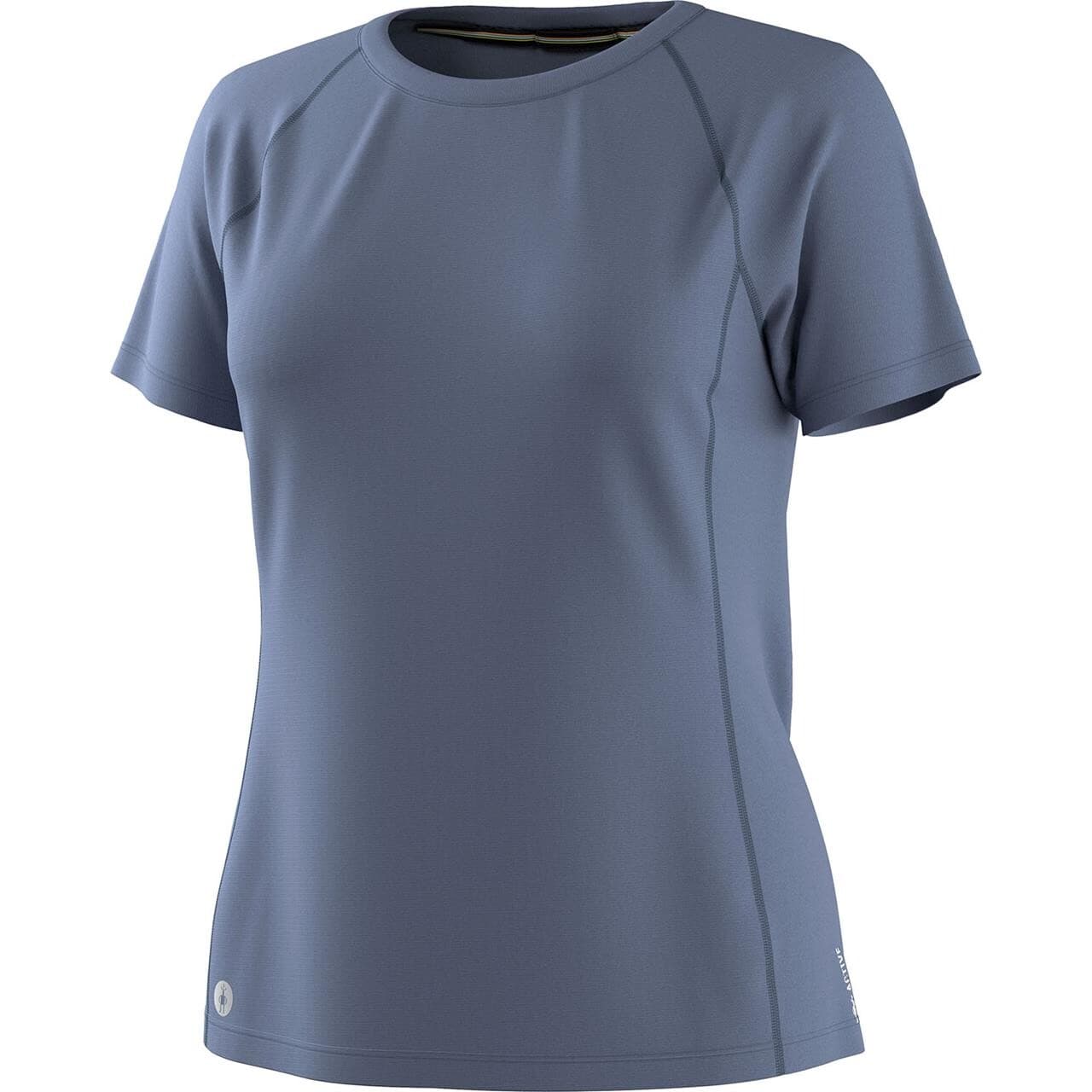 Smartwool Womens Active Ultralite Short Sleeve (Blå (NIGHTFALL BLUE) Large)