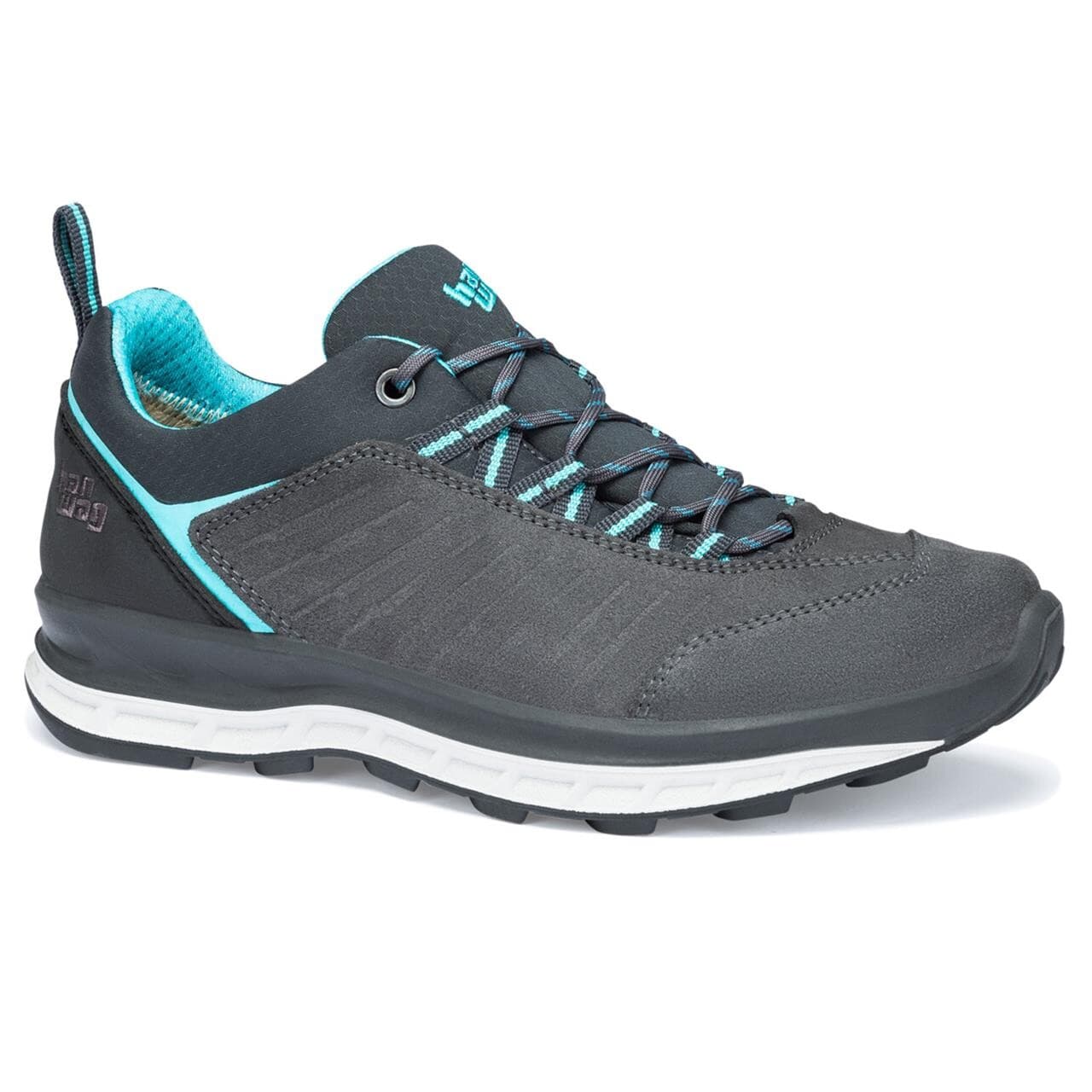Hanwag Womens Blueridge Low Lady LL  (Grå (ASPHALT/OCEAN) 40)