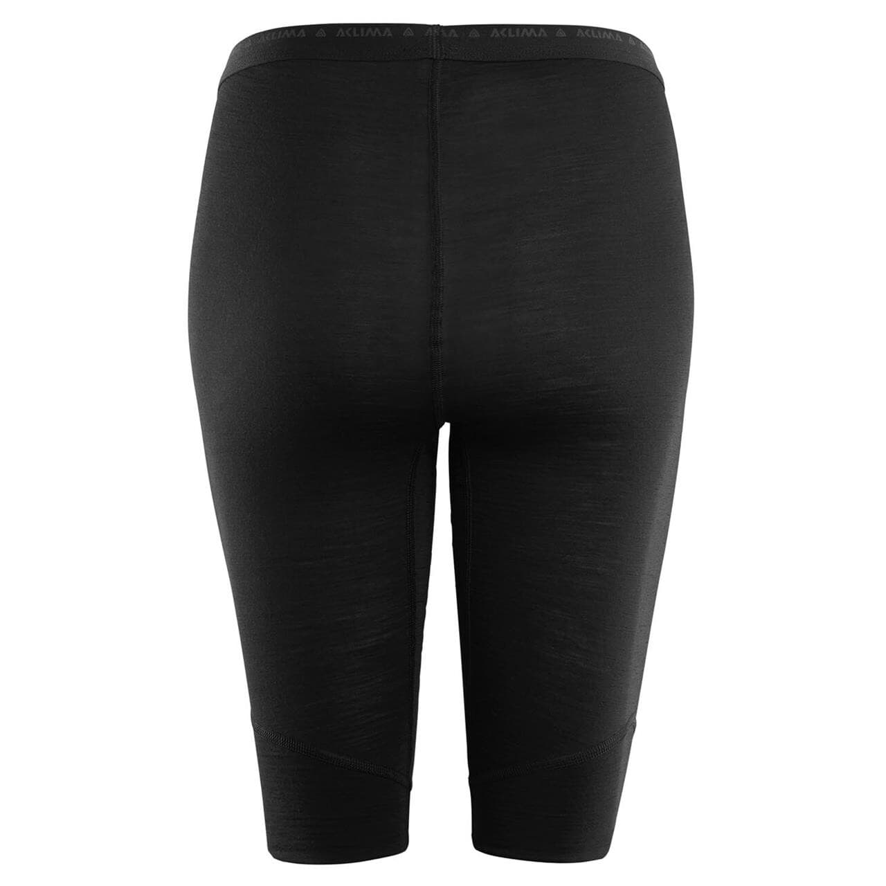 Aclima Womens Lightwool Long Shorts (Sort (JET BLACK) XX-large)