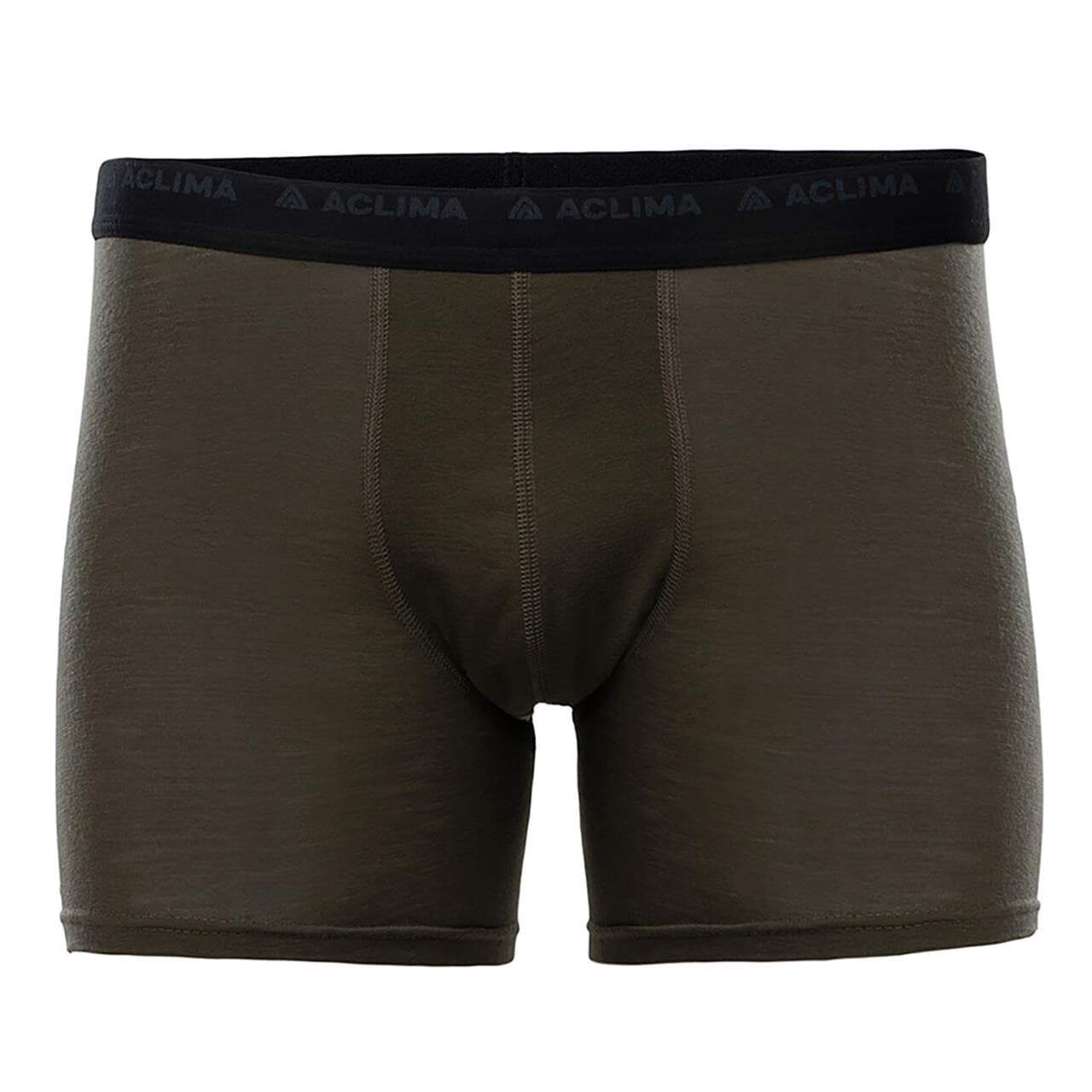 Aclima Mens Lightwool Shorts (Grøn (TARMAC) Small)