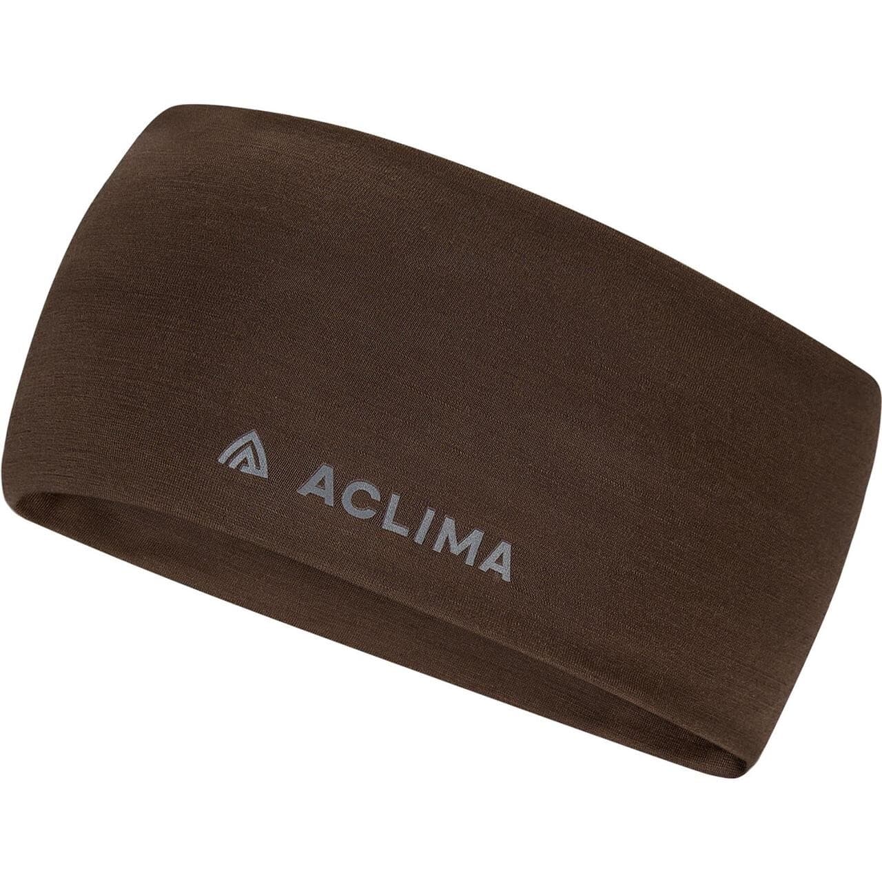 Aclima Lightwool Headband (Brun (DARK EARTH) Large)