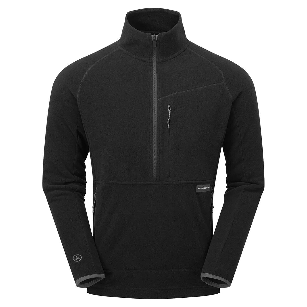 Artilect Mens Halfmoon Bio Pullover (Sort (BLACK) Medium)